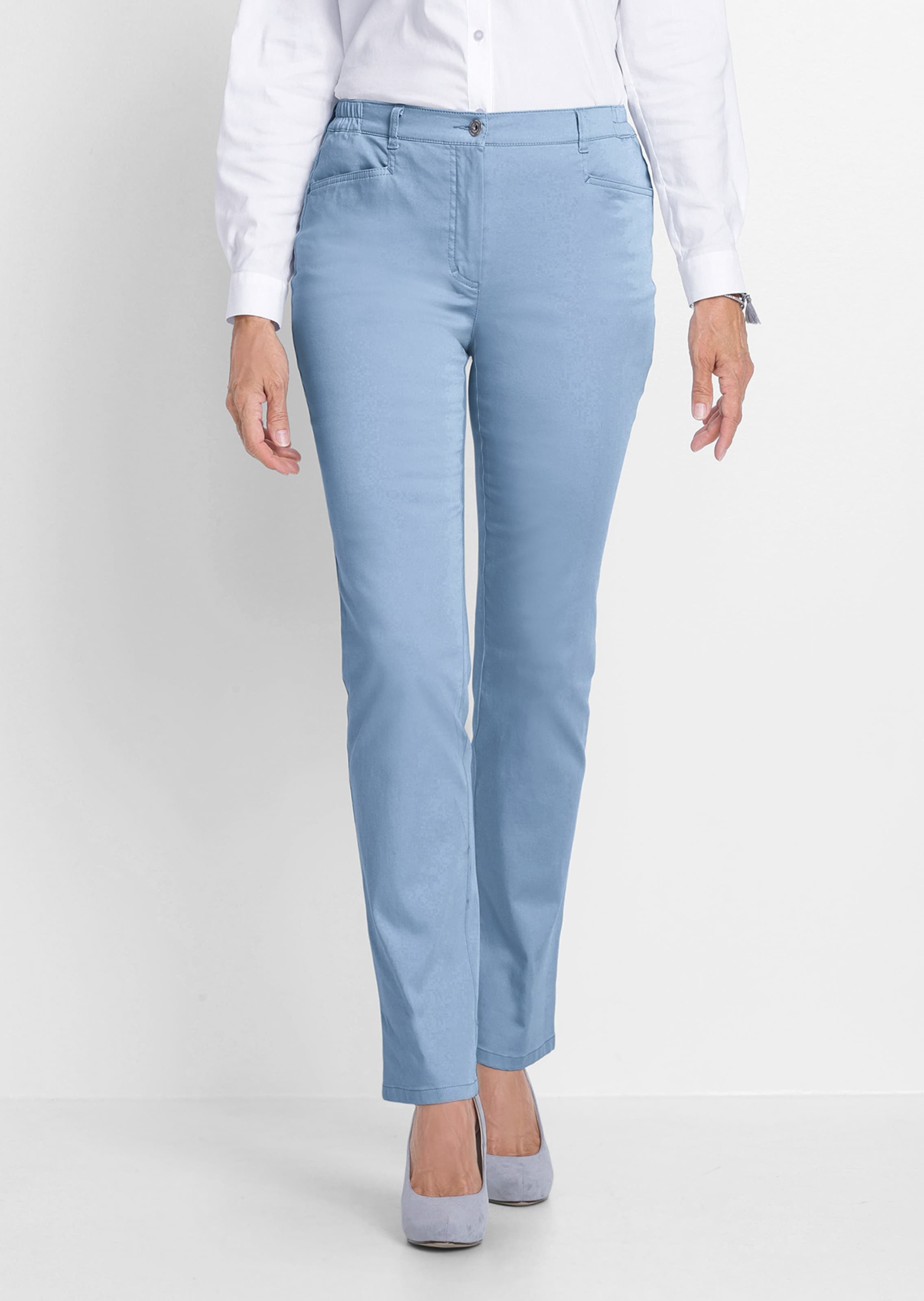 Thumbnail - GOLDNER Stoffhose "Kurzgröße Leichte Baumwoll-Hose ANNA"