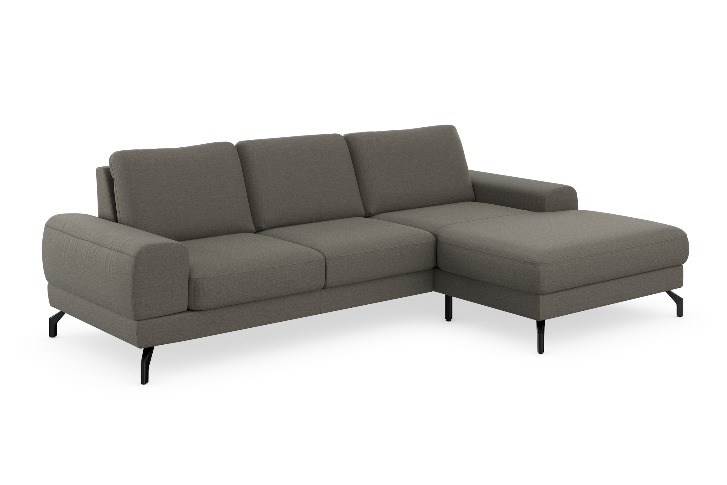 sit&more Ecksofa »Cinturo L-Form«, inklusive Sitztiefenverstellung und Federkern, Sitzhöhe 45 cm
