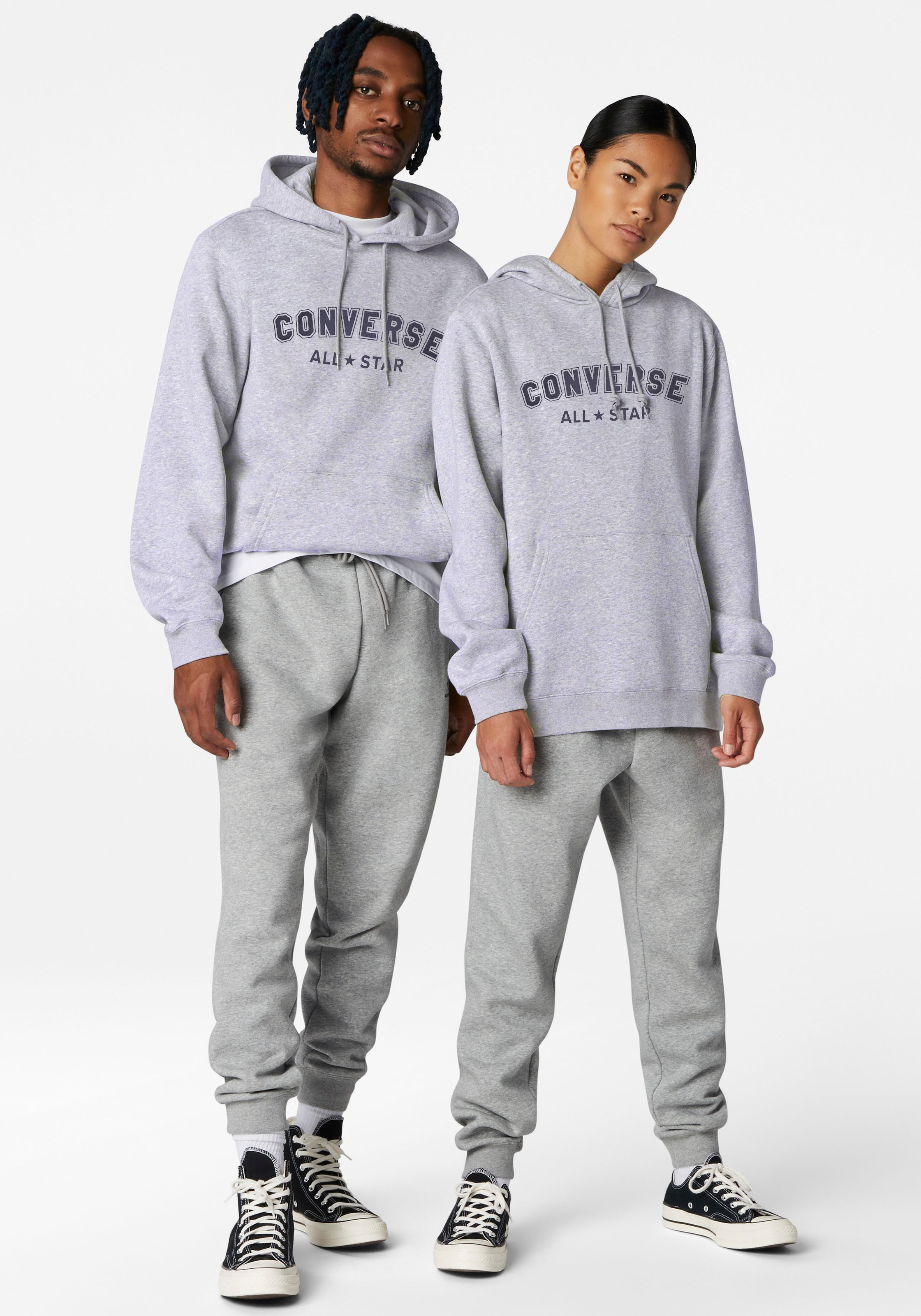 BAUR Converse | ▷ Sweatshirt kaufen »UNISEX WORDMARK BRUSHED BACK FLEECE«