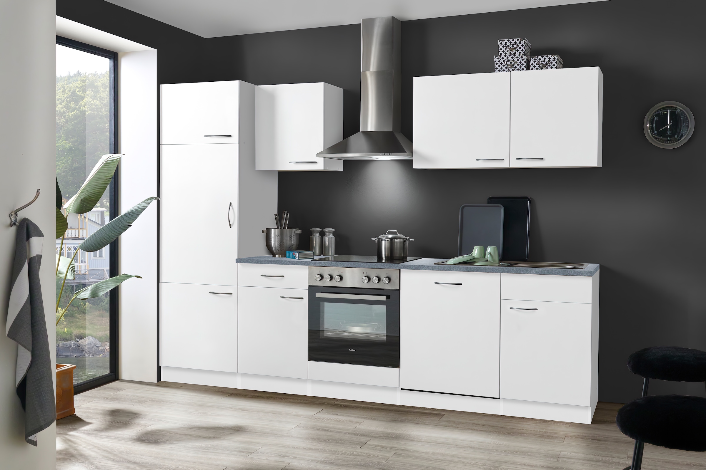 wiho Küchen Küche "Kiel", Breite 280 cm günstig online kaufen