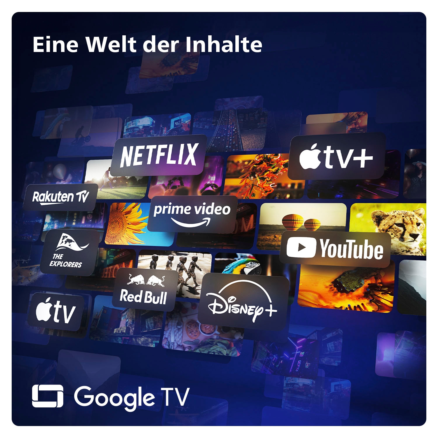 Philips OLED-Fernseher, 164 cm/65 Zoll, 4K Ultra HD, Smart-TV-Google TV