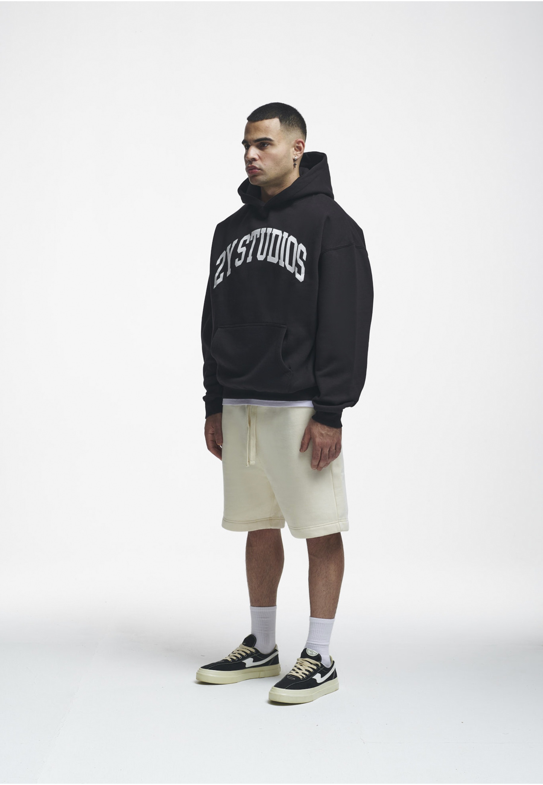 2Y Studios Kapuzensweatshirt »2Y Studios Herren 2Y Logo Oversize Hoodie«, 1 Stk.
