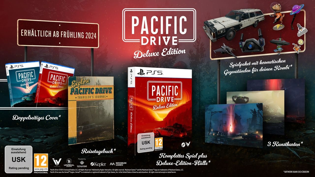 Astragon Spielesoftware »Pacific Drive: Deluxe Edition«, PlayStation 5