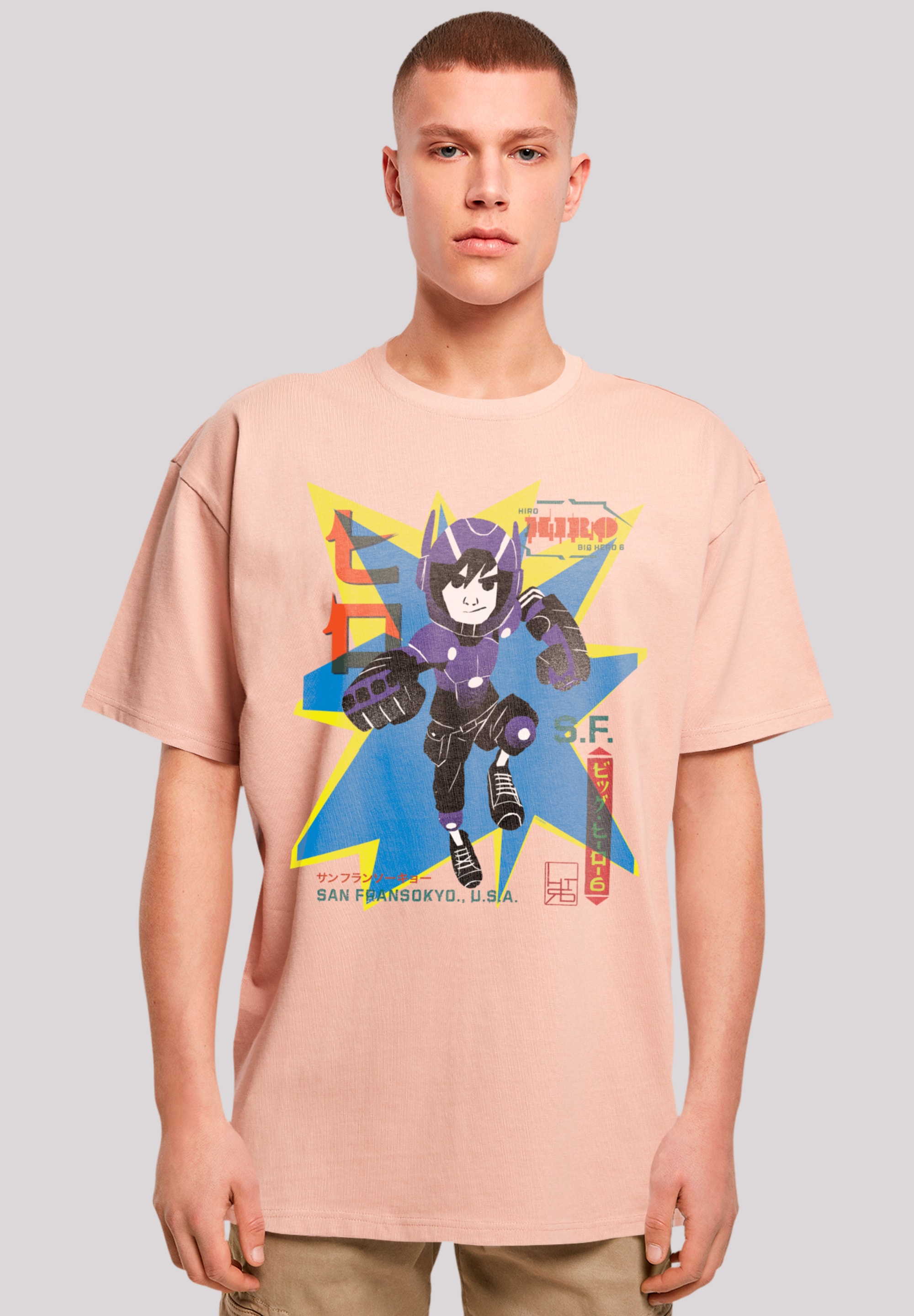 F4NT4STIC T-Shirt "Big Hero 6 Hiro Manga", Premium Qualität günstig online kaufen