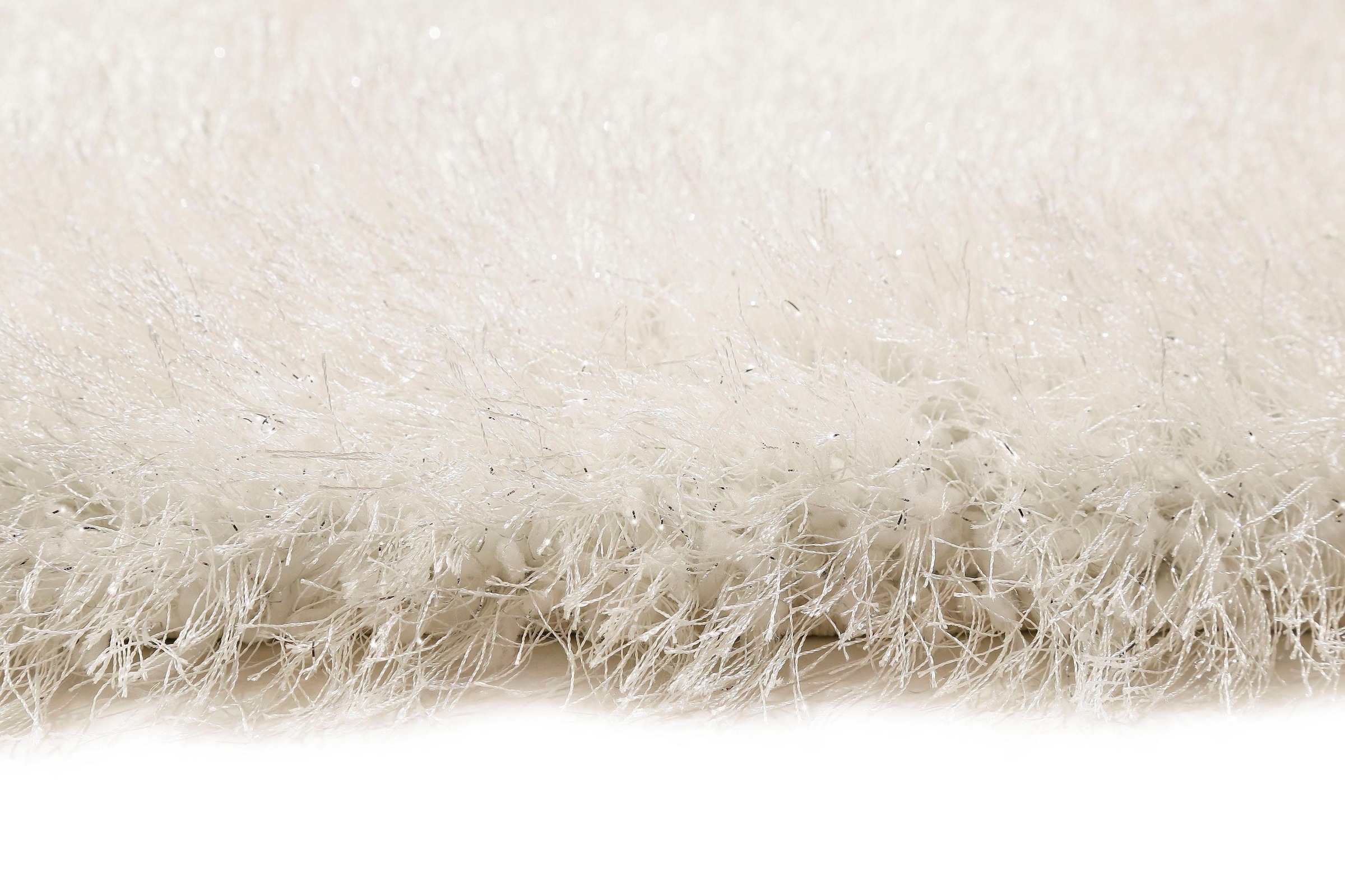 Wecon home Hochflor-Teppich »Shiny Touch«, rechteckig, 70 mm Höhe, Glanzgarn, Wohnzimmer