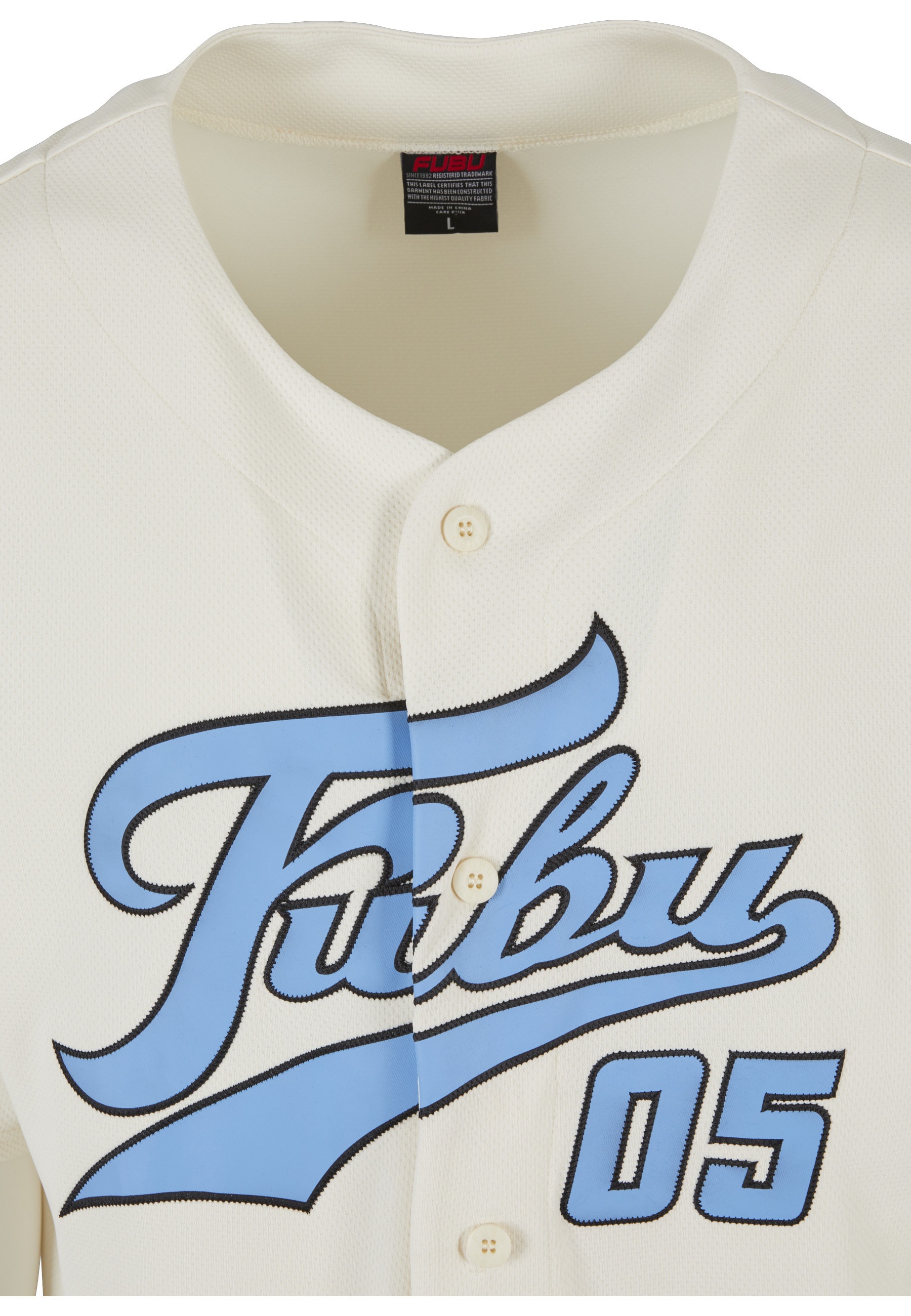 Fubu T-Shirt »Fubu Herren FM241-007-1 Fubu Varsity Baseball Jersey« 1 Stk.