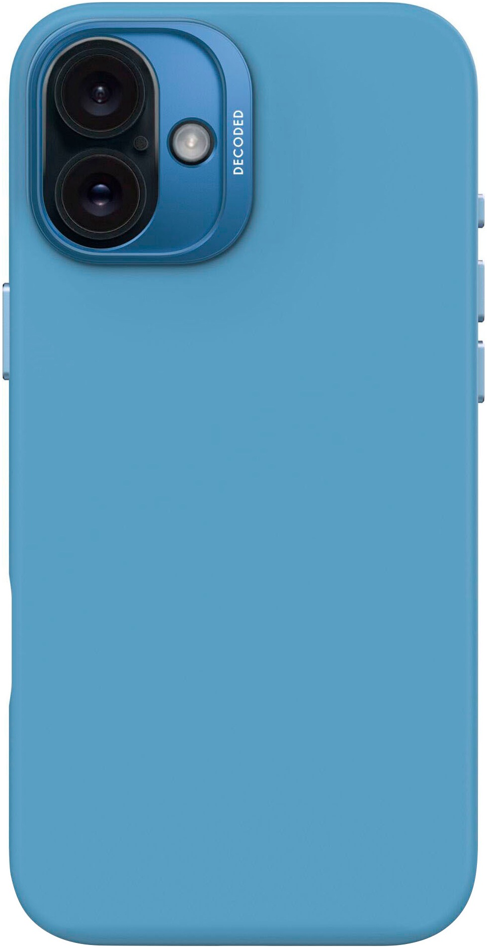 DECODED Smartphone-Hülle »AntiMicrobial Silicone Backc. iPhone 16 Plus«, Smartphones