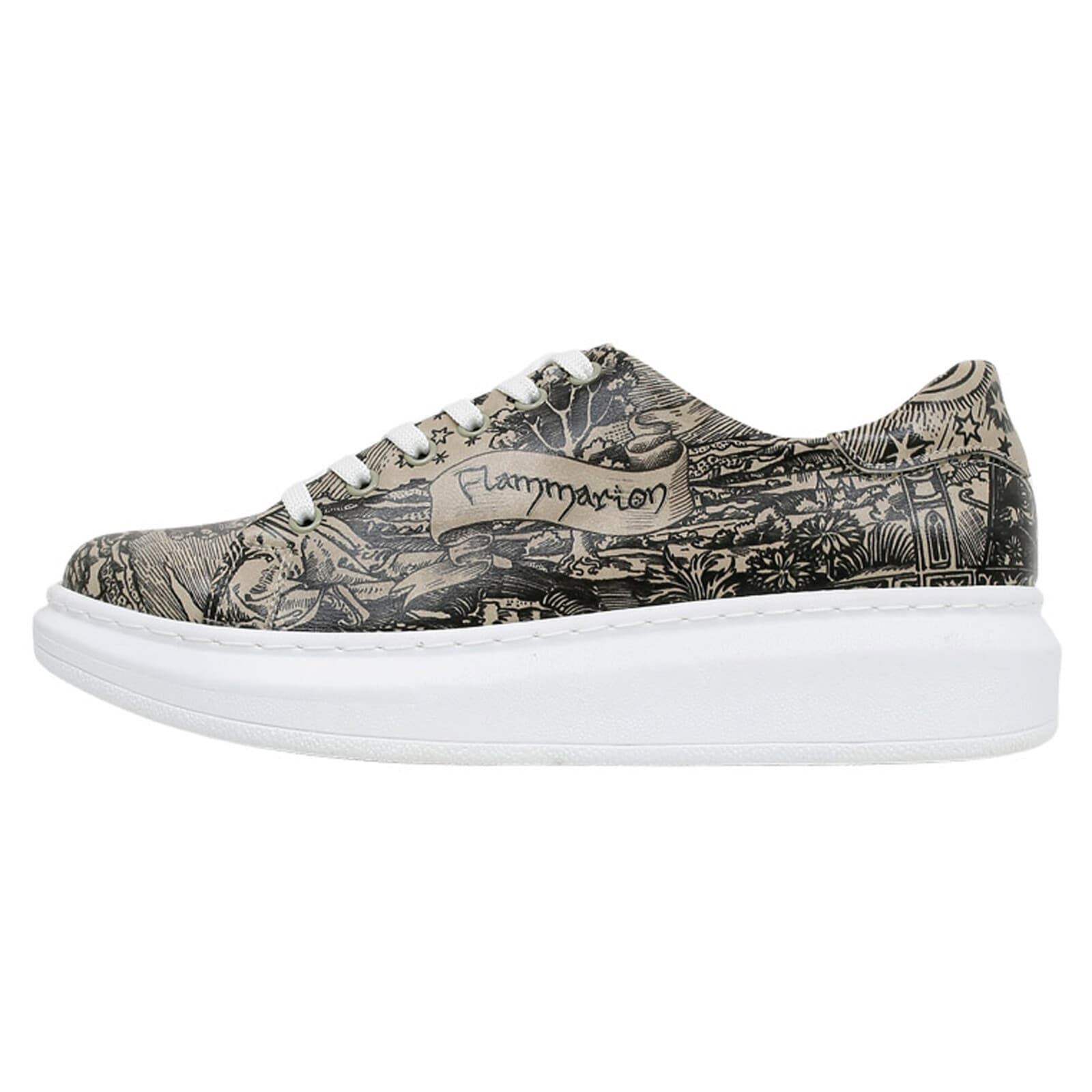 DOGO Plateausneaker »Myra Low-Top Sneaker Flammarion Damen Sneaker«, Vegan