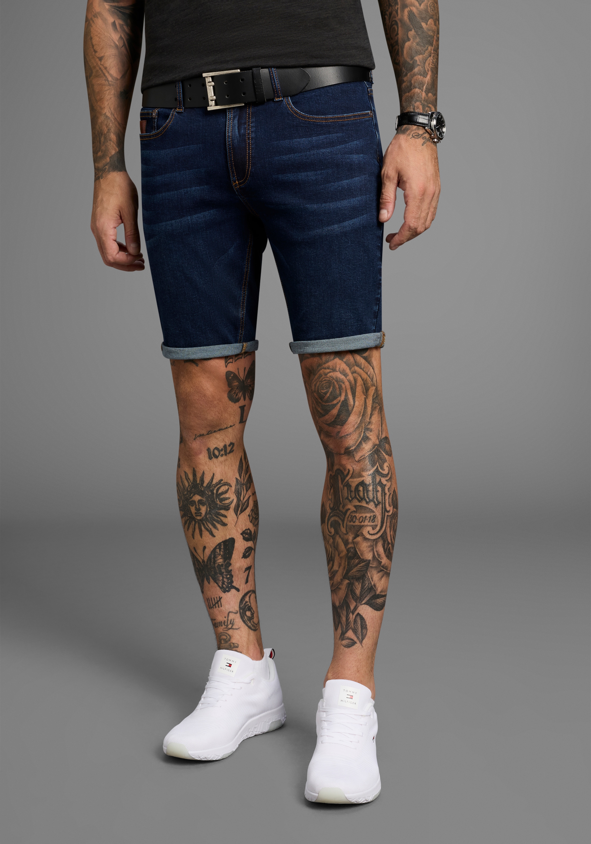Bruno Banani Jeansshorts "Hutch-Shorts", niedrige Leibhöhe günstig online kaufen