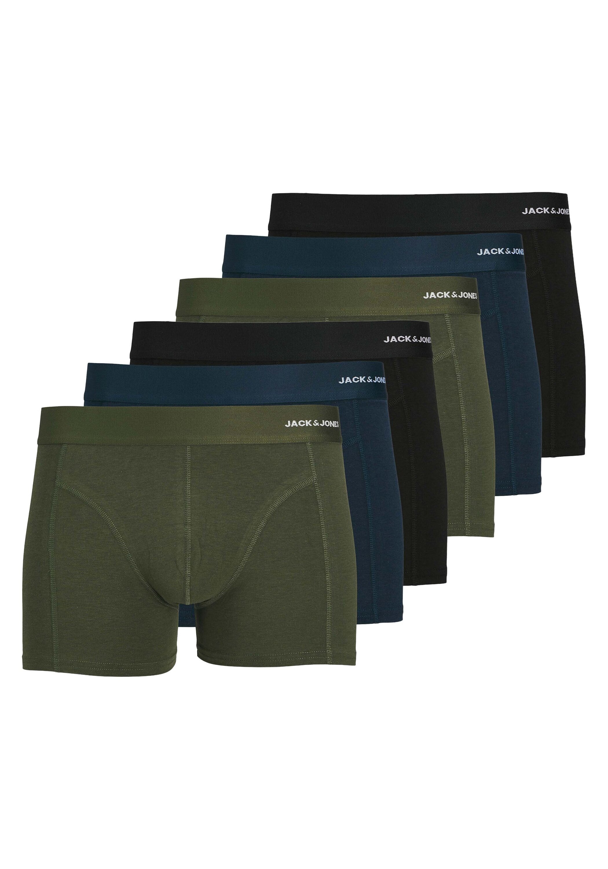 Jack & Jones Boxershorts "Boxershort JACBASIC TRUNKS 6 PACK 6er Pack" günstig online kaufen