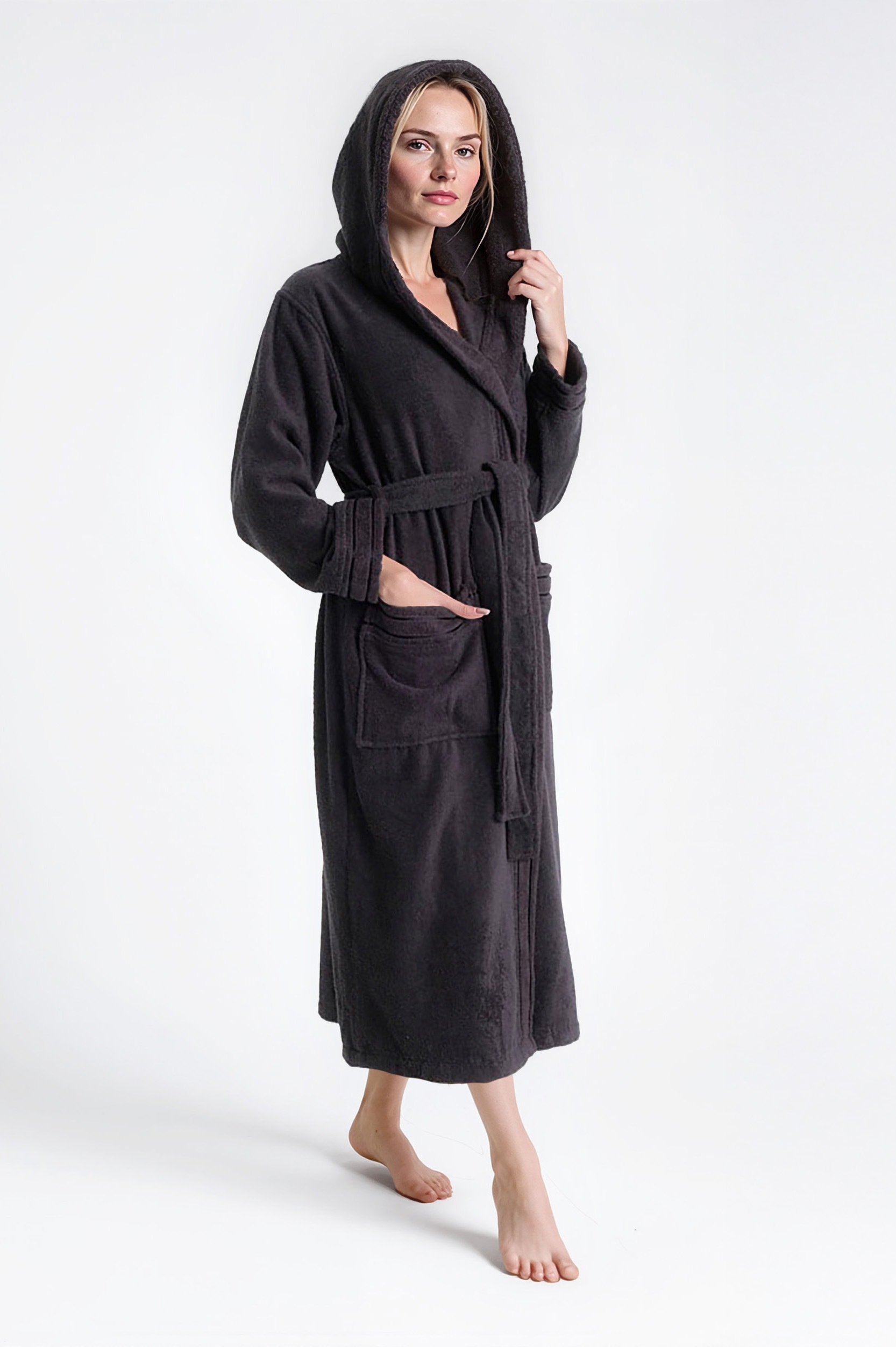 Bruno Banani Damenbademantel "Clement, ideal für Sauna & Spa, Hotelbademant günstig online kaufen