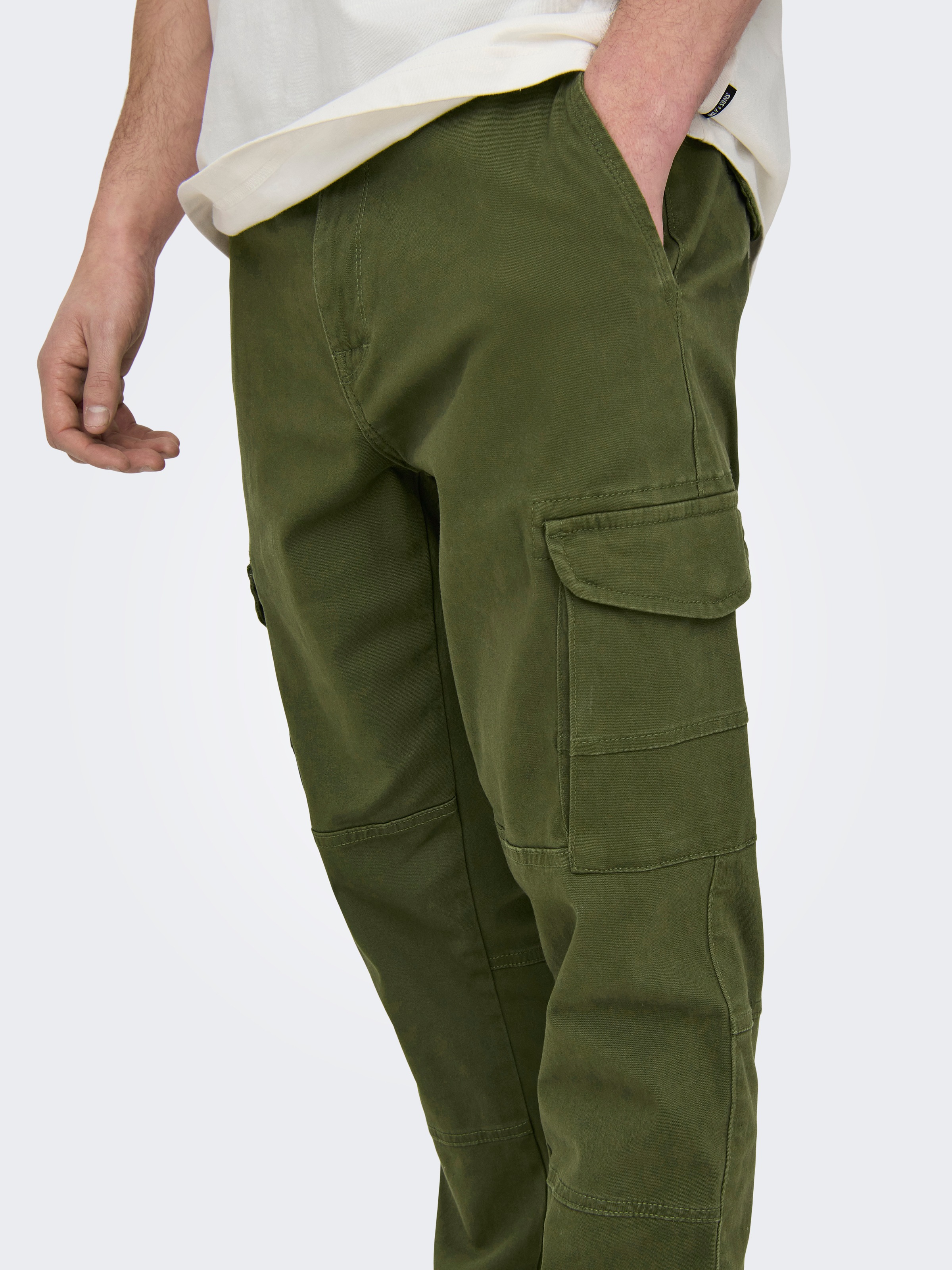 ONLY & SONS "ONSCARTER LIFE CARGO CUFF 0013 PANT NOOS" günstig online kaufen