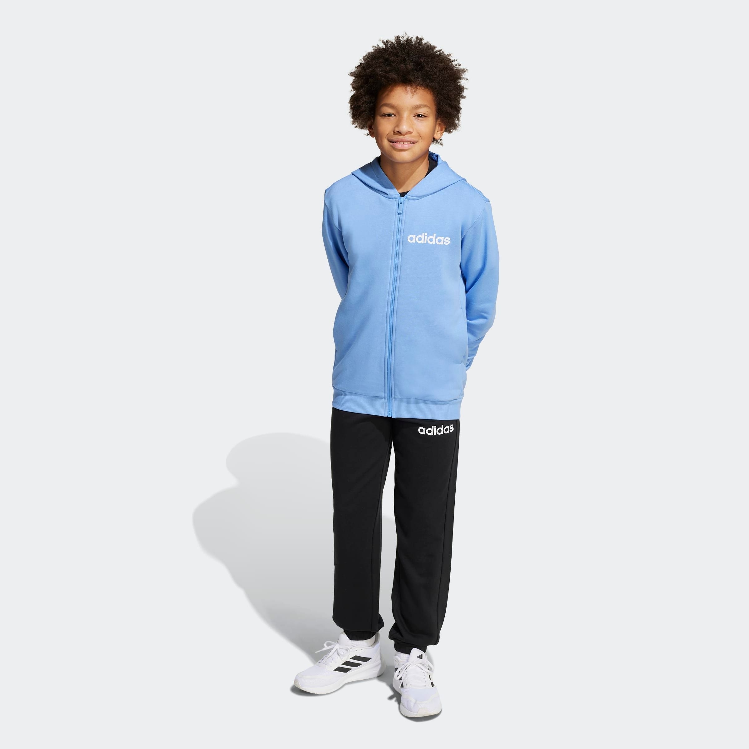 Thumbnail - adidas Sportswear Trainingsanzug "ESSENTIALS KINDER" 2 Stk. zweiteilig, aus Baumwolle und Polyester, weiches French Terr...
