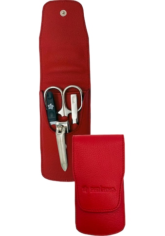 PFEILRING Maniküre-Etui (4 tlg.) Nappaleder