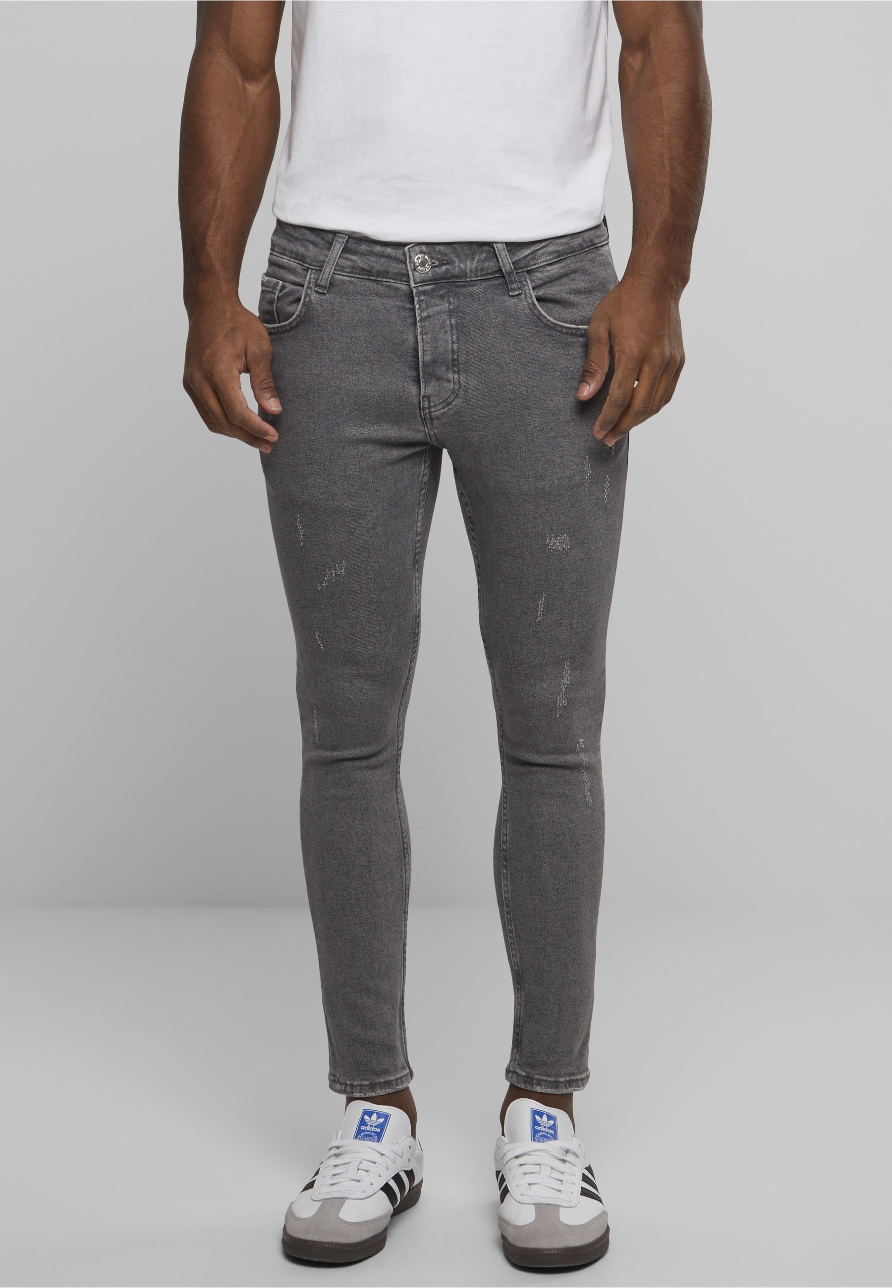 2Y Premium Bequeme Jeans »2Y Premium Herren 2Y Destroyed Skinny Cropped Denim«