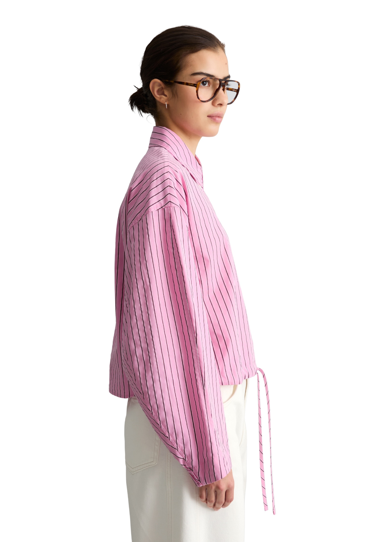 Marc O'Polo DENIM Langarmbluse »aus Papertouch-Popeline«