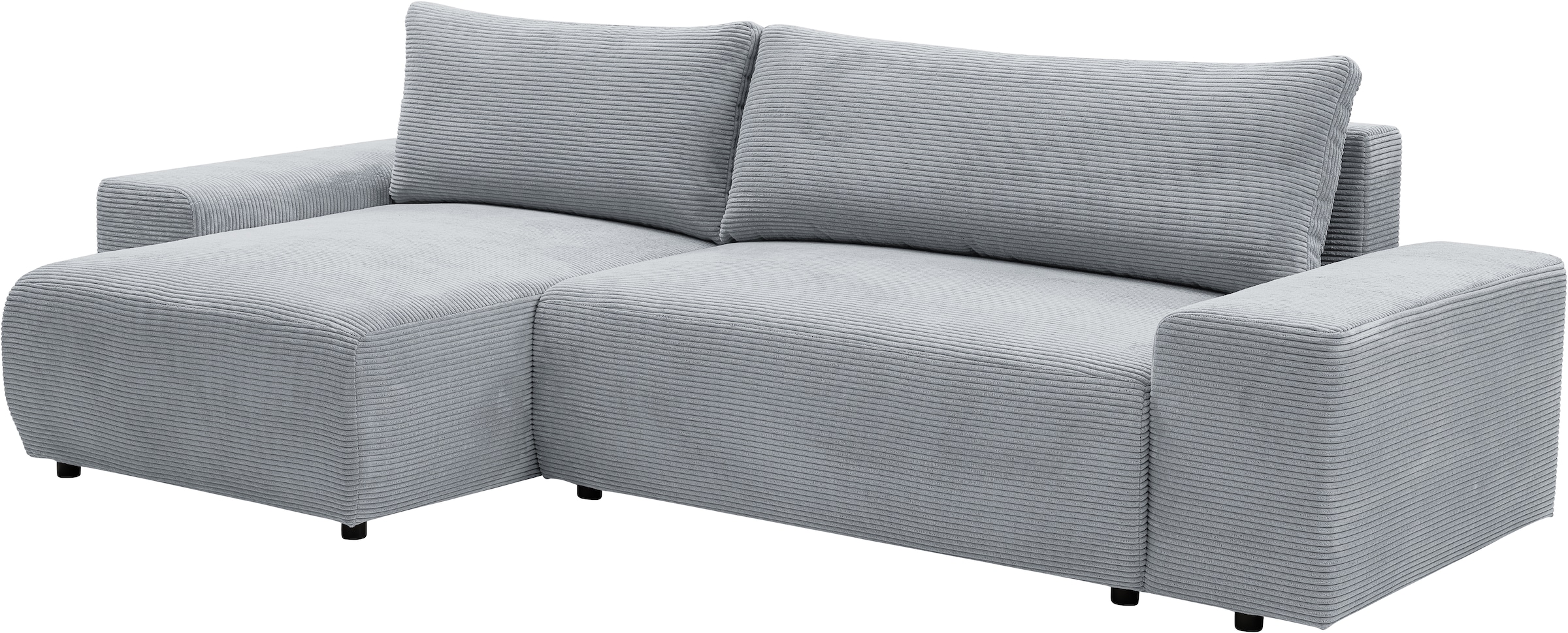 WERK2 Ecksofa »Amsterdam, zeitlos und elegant, Breite 300cm, L-Form« Design Ecksofa mit hohem Komfort, Schlaffunktion & Bettkasten