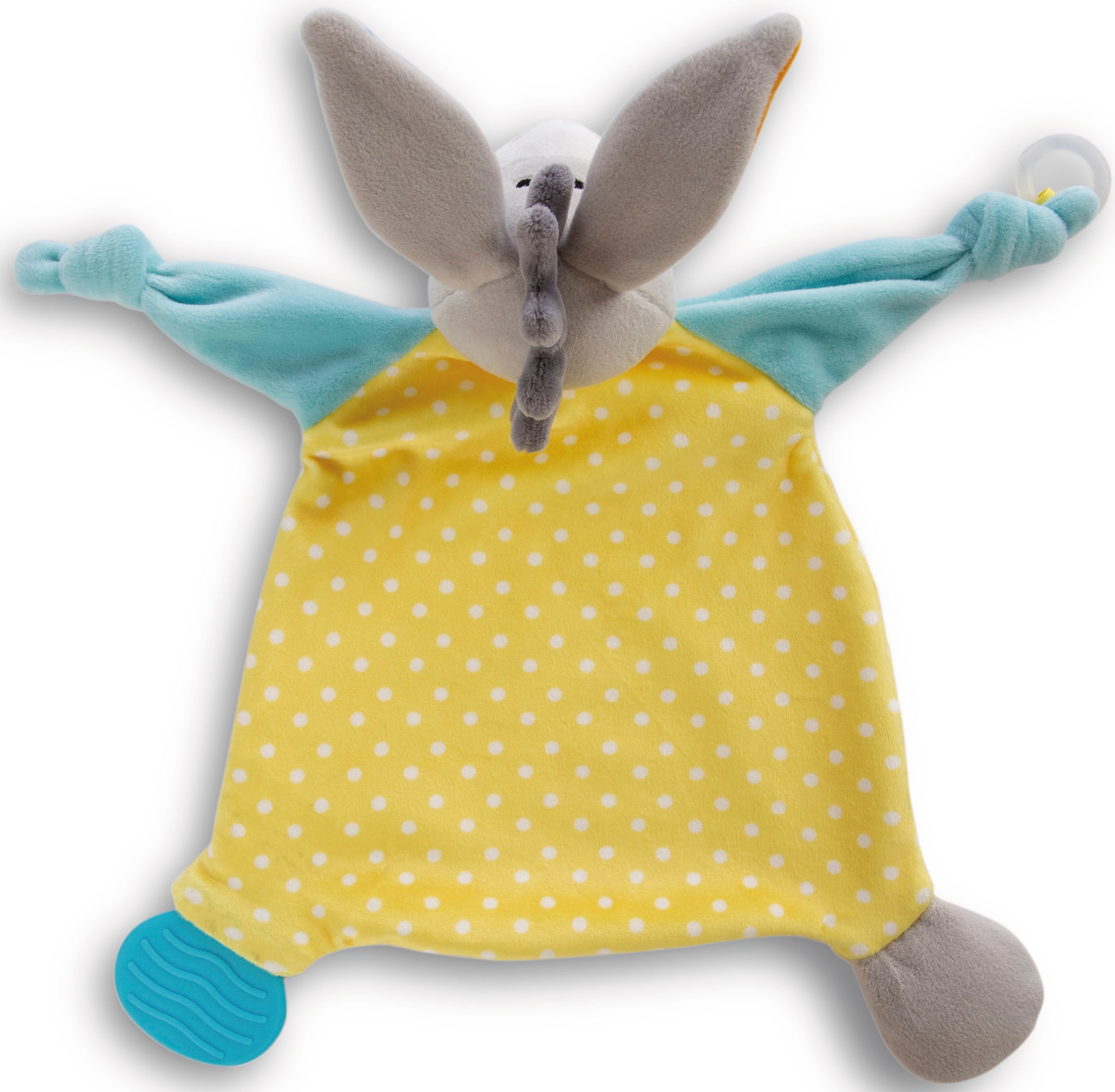 Nici Schmusetuch »My first NICI, Schmusetuch Esel«, mit Soft-Beißer