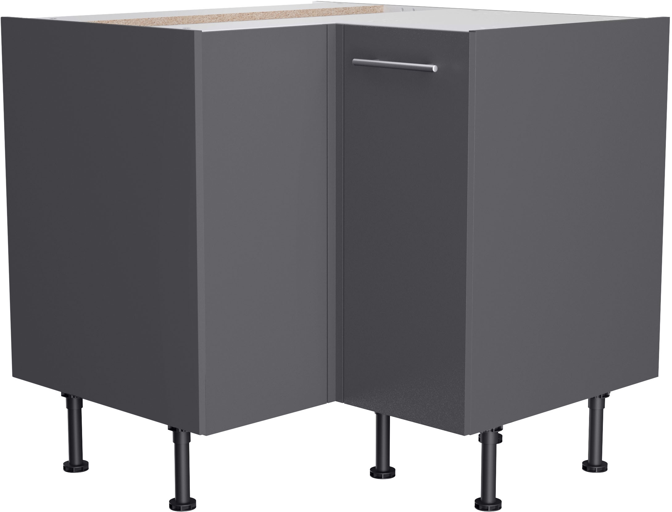 OPTIFIT Eckunterschrank »Bern2«, Breite 90 x 90 cm, 1 Tür, 1 Einlegeboden