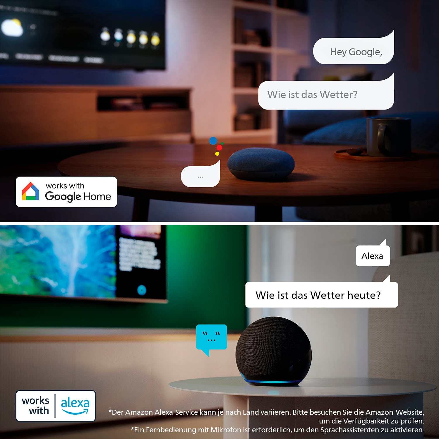 Philips LED-Fernseher »55PUS7000/12«, 4K Ultra HD, Smart-TV
