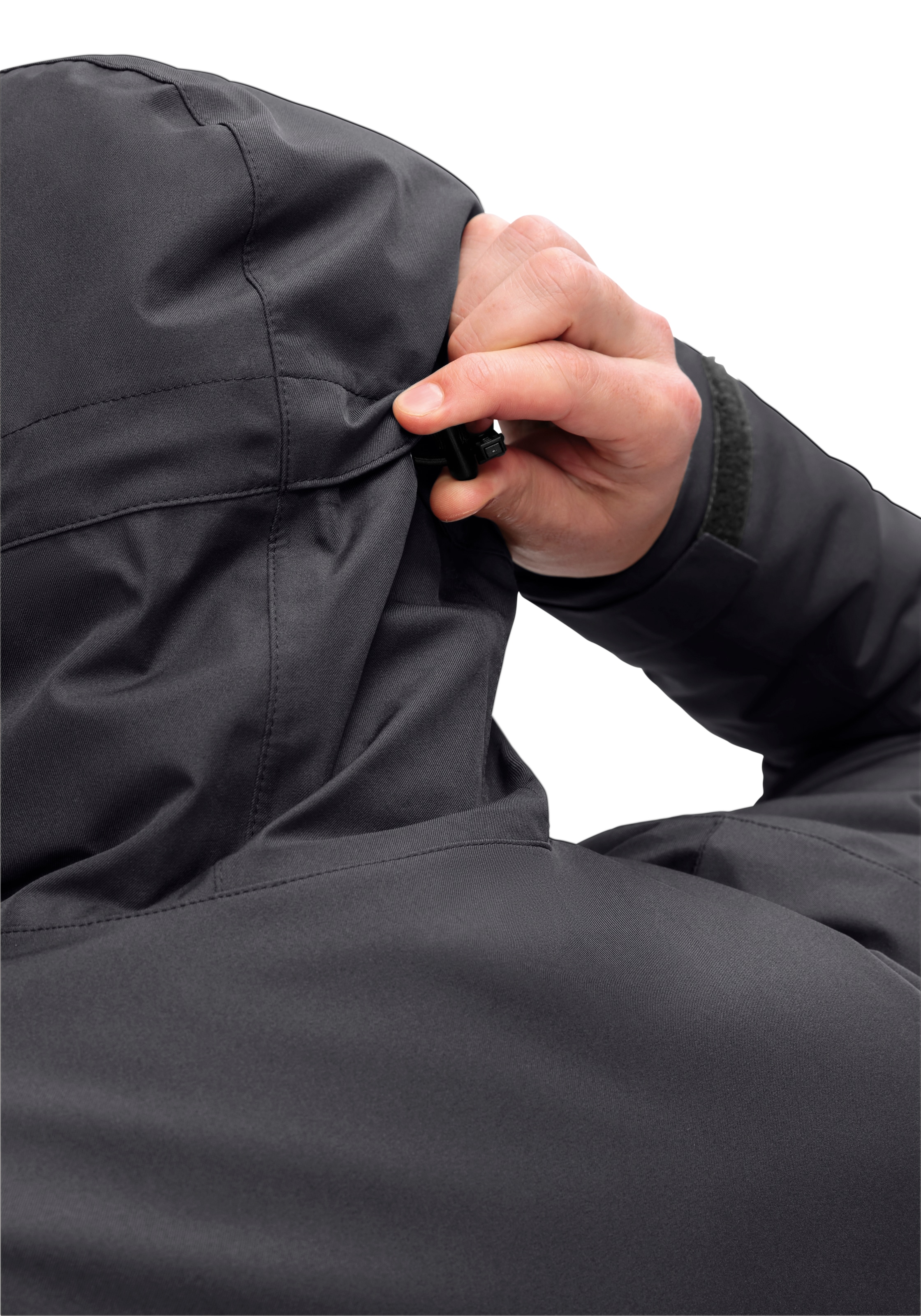 Maier Sports Winterjacke »Peyor long« warme Herren Regenjacke, wattierter Parka, wasserdicht + atmungsaktiv