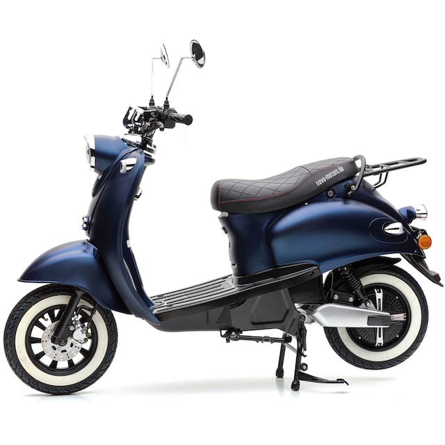 Nova Motors E-Motorroller »eRetro Star Li Premium«, Mit Weißwandreifen, digitalem  Tacho und gesteppter Sitzbank auf Rechnung online kaufen | BAUR