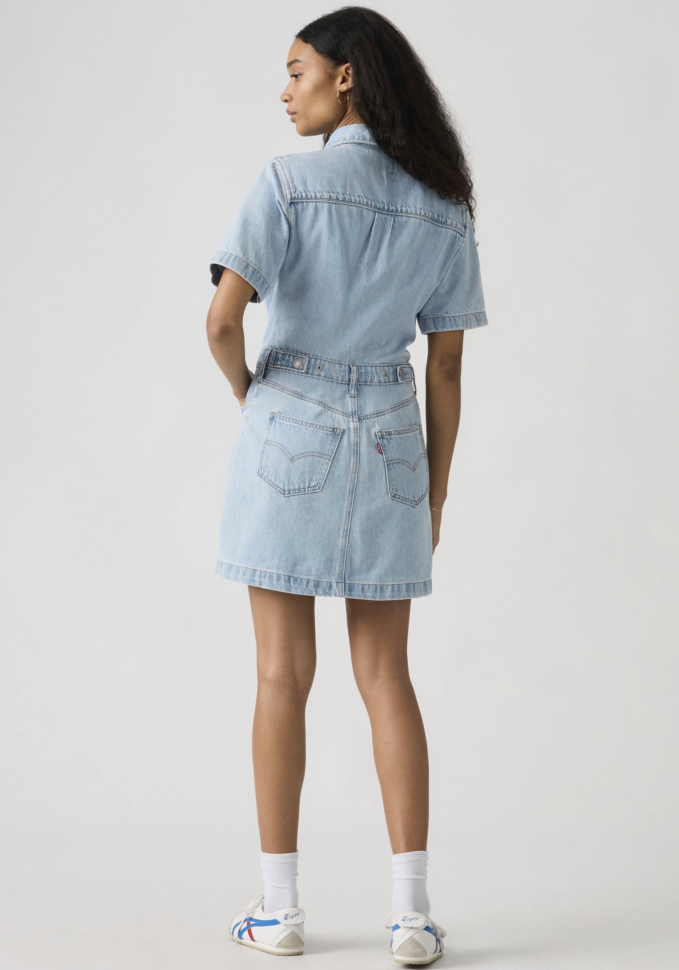 Levis Jeanskleid "WESTERN DRESS" Eingrifftaschen  Gesäßtaschen Durchgehende günstig online kaufen