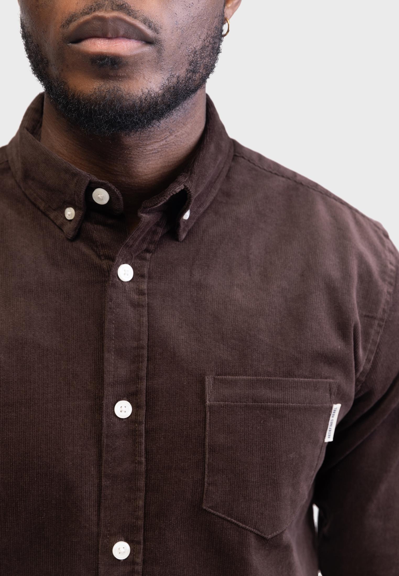 REDEFINED REBEL Langarmhemd »Redefined Rebel Shirt RRPark Shirt Corduroy REGULAR FIT«