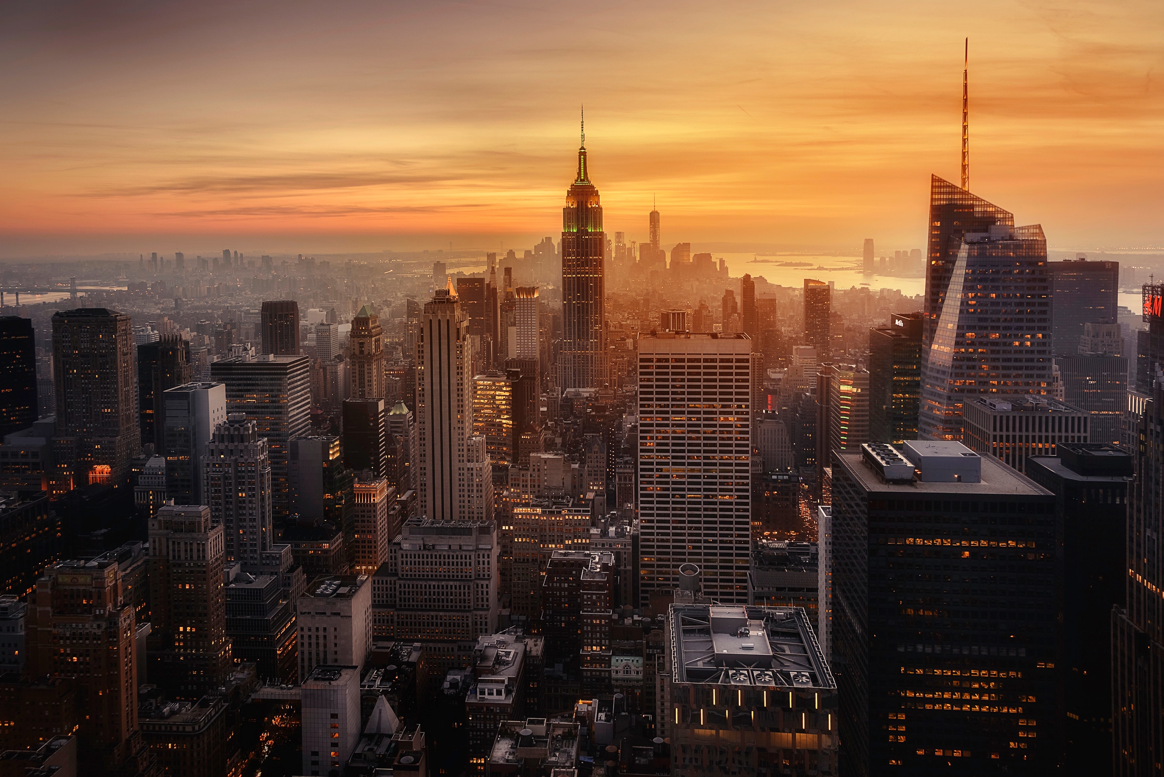 Papermoon Fototapete "Photo-Art JORGE RUIZ DUESO, MANHATTANS LICHT"