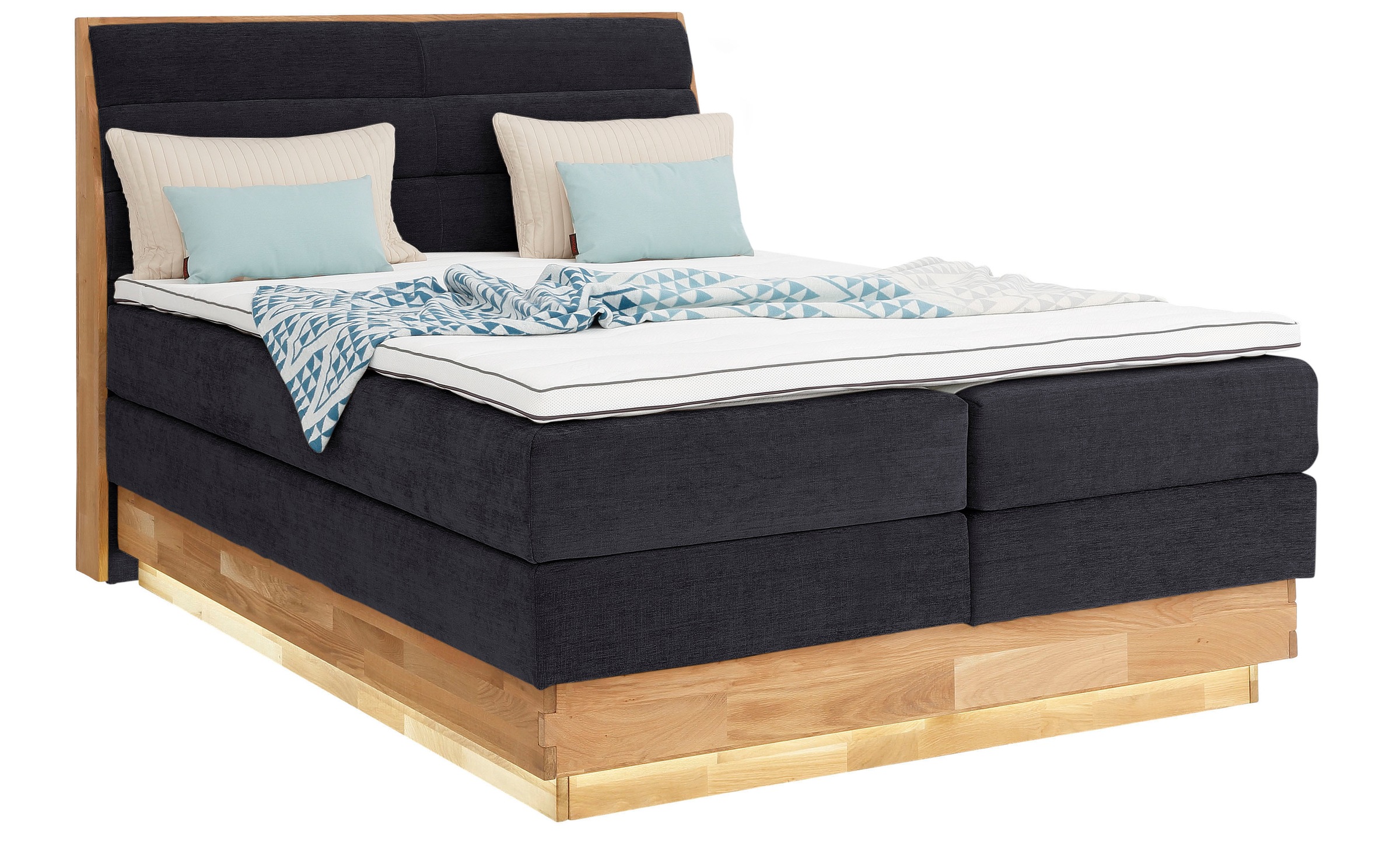 OTTO home Boxspringbett "JENNA in verschiedenen Farben und Breiten erhältli günstig online kaufen