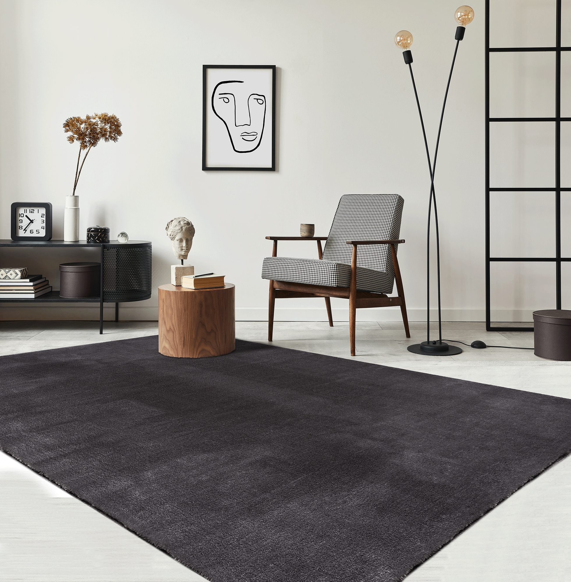 the carpet Teppich "Relax" rechteckig 16 mm Höhe waschbarer Wohnzimmer Tepp günstig online kaufen