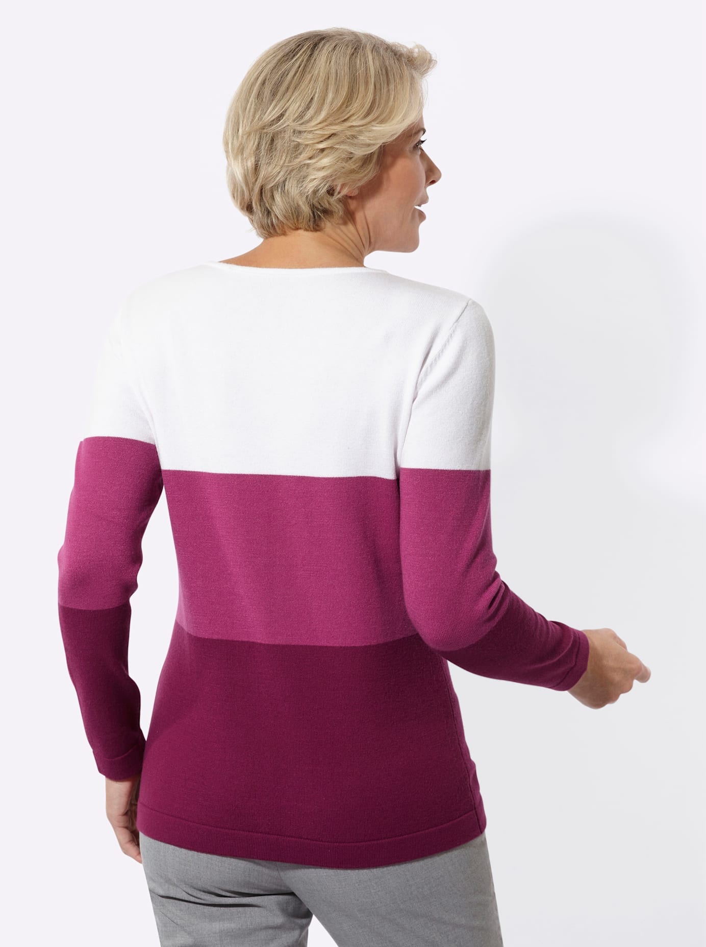 Classic Strickpullover »Langarm-Pullover«