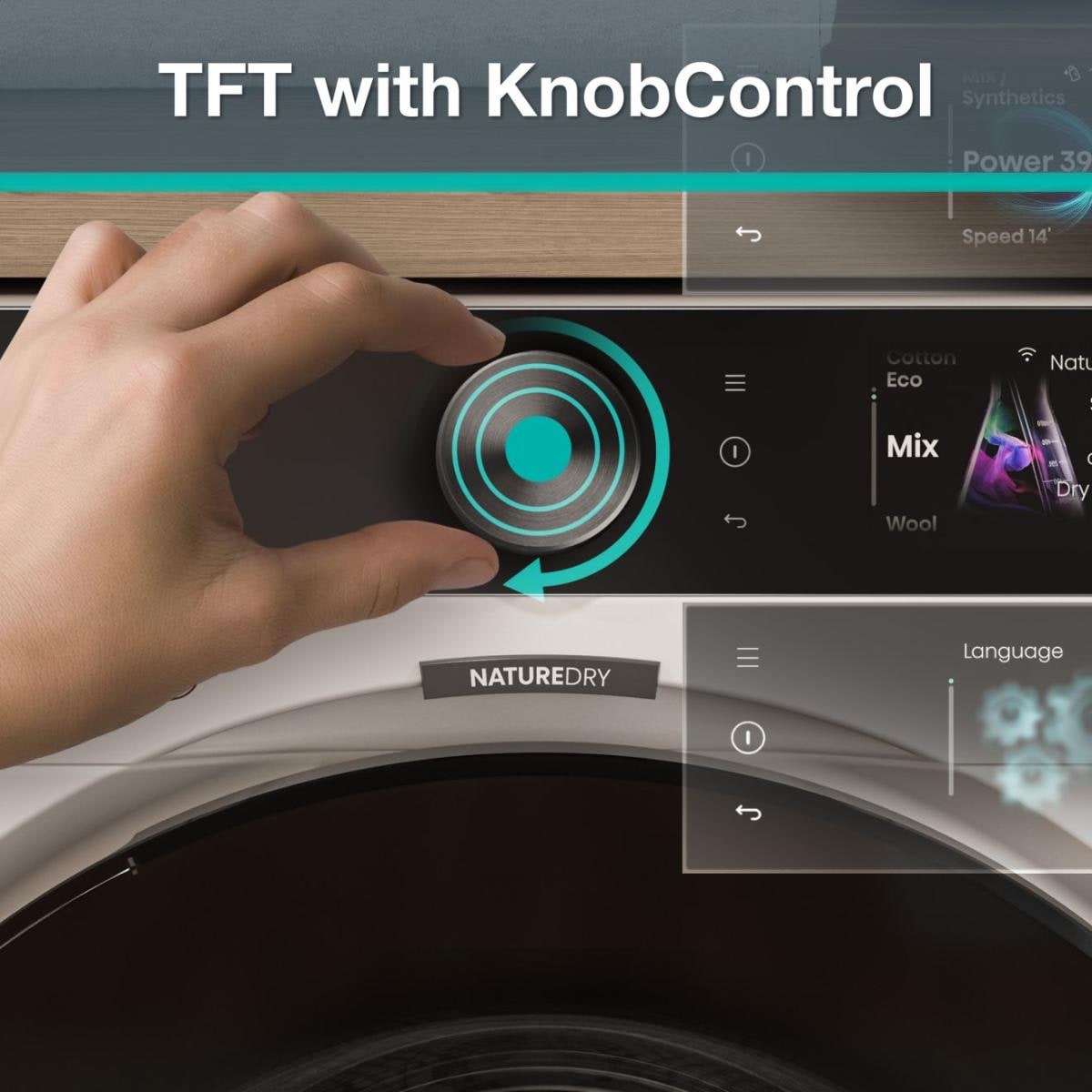 GORENJE Wärmepumpentrockner »DG89BP« G800 TFT-Farb-Display, NatureDry Schonung, TangleFree
