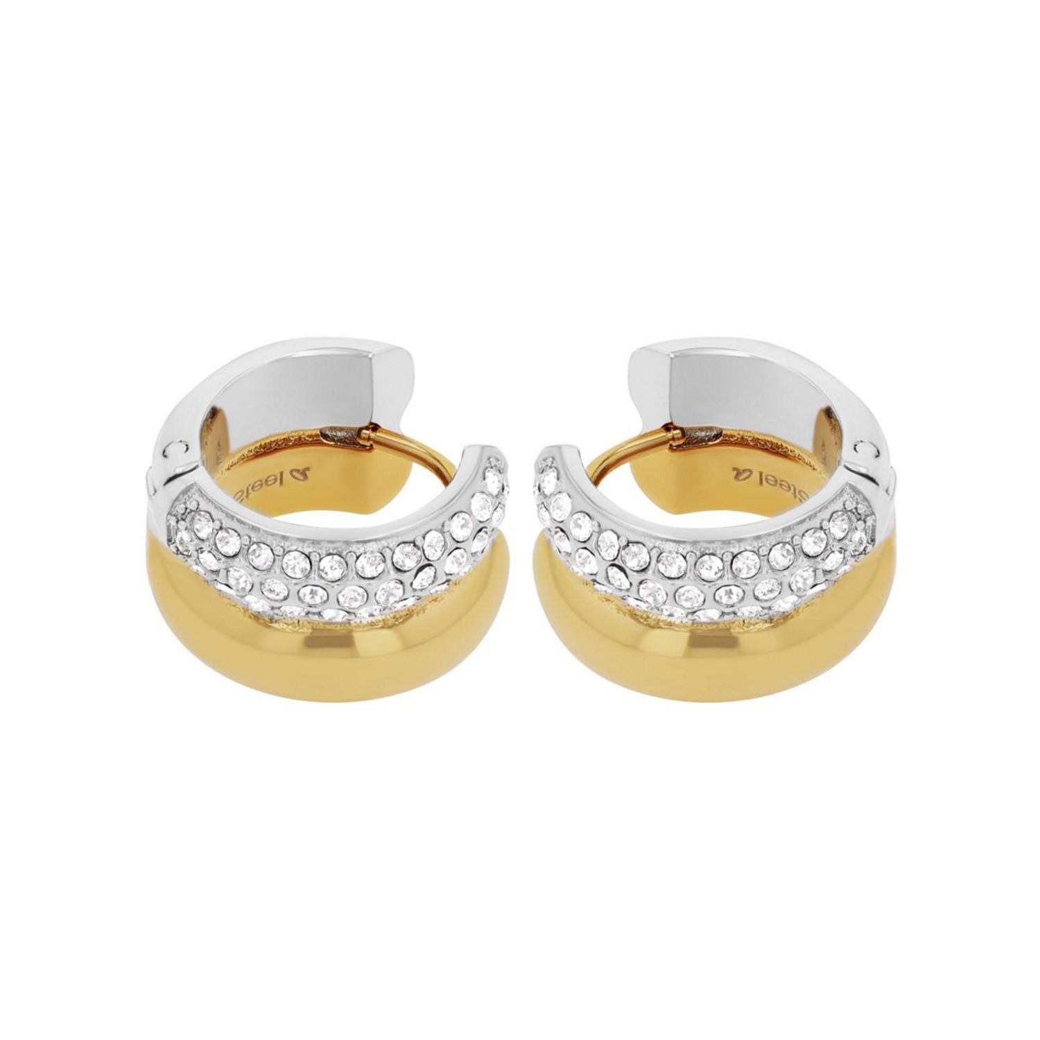 JOOP! Paar Creolen »Schmuck, Geschenk« mit Zirkonia (synth.)