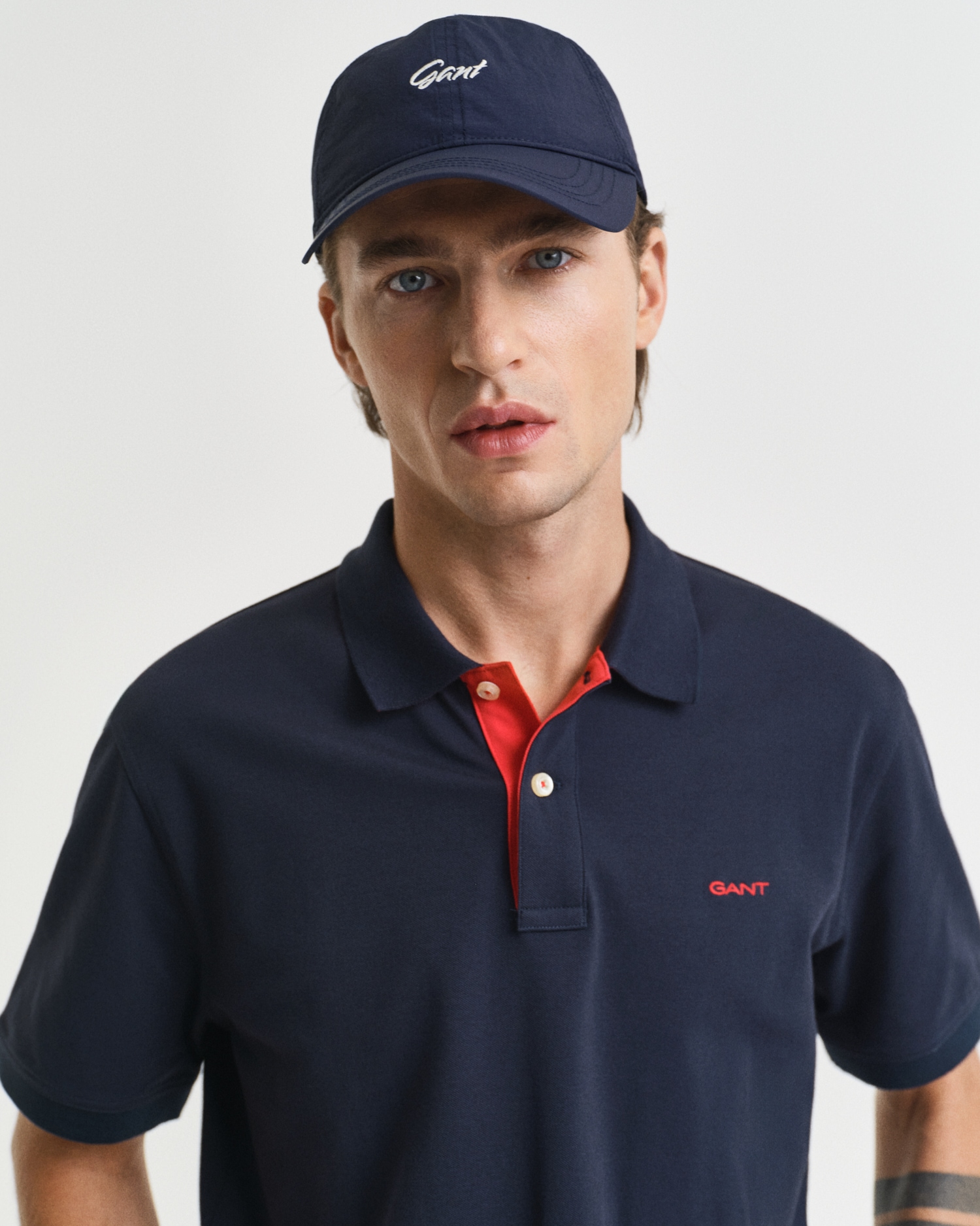 Gant Poloshirt »REG CONTRAST PIQUE SS RUGGER«, mit kontrastfarbenen Einsätzen
