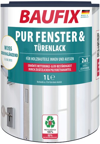 Baufix Weißlack »PUR Fenster- & Türenlack« el...