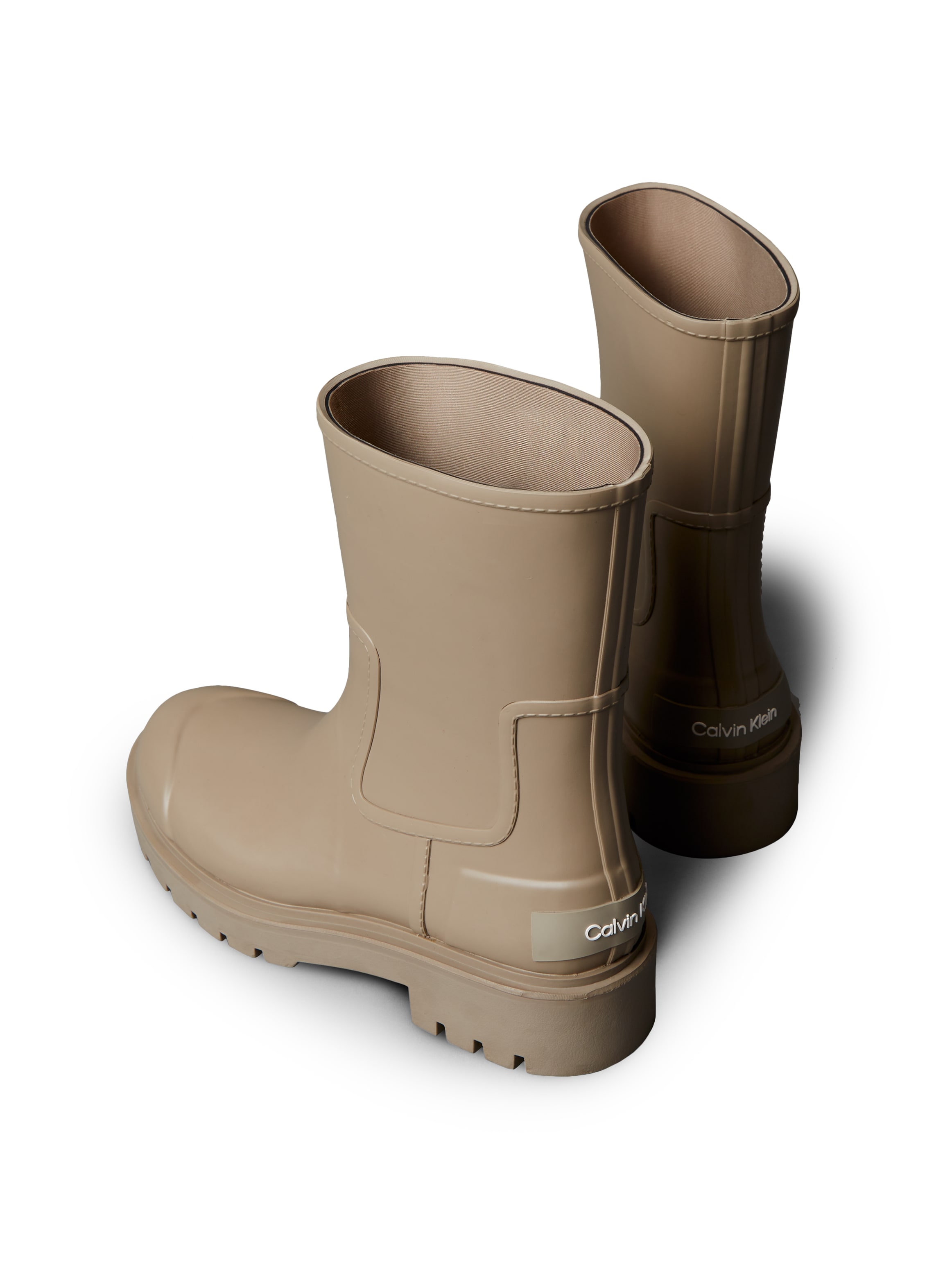 Calvin Klein Jeans Gummistiefelette »MID RAINBOOT RUBBER«  Gummistiefel, Regenstiefelette, mit Profilsohle - schmale Form