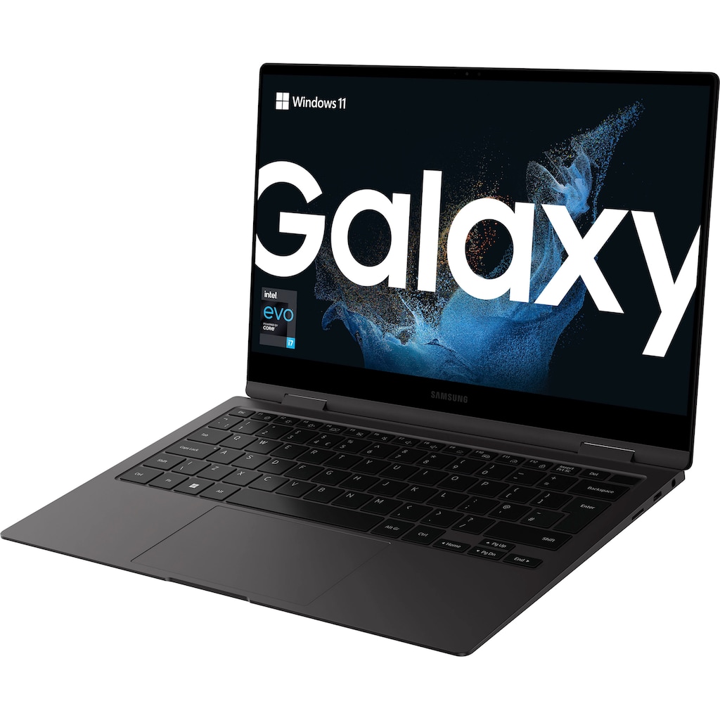 Samsung Convertible Notebook »Galaxy Book2 Pro 360«, 33,78 cm, / 13,3 Zoll, Intel, Core i7, Iris© Xe Graphics, 512 GB SSD