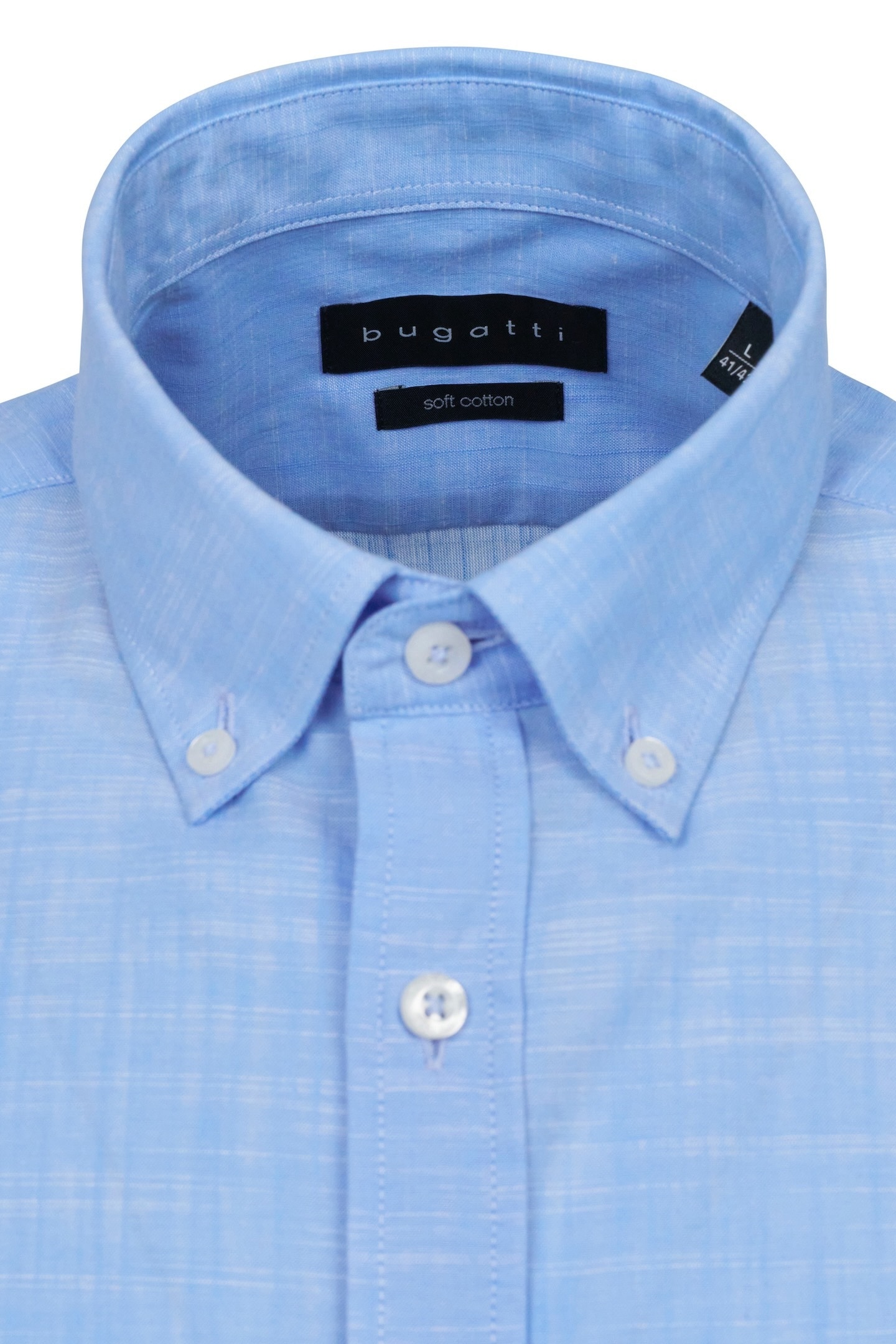 bugatti Kurzarmhemd, mit Button-Down-Kragen