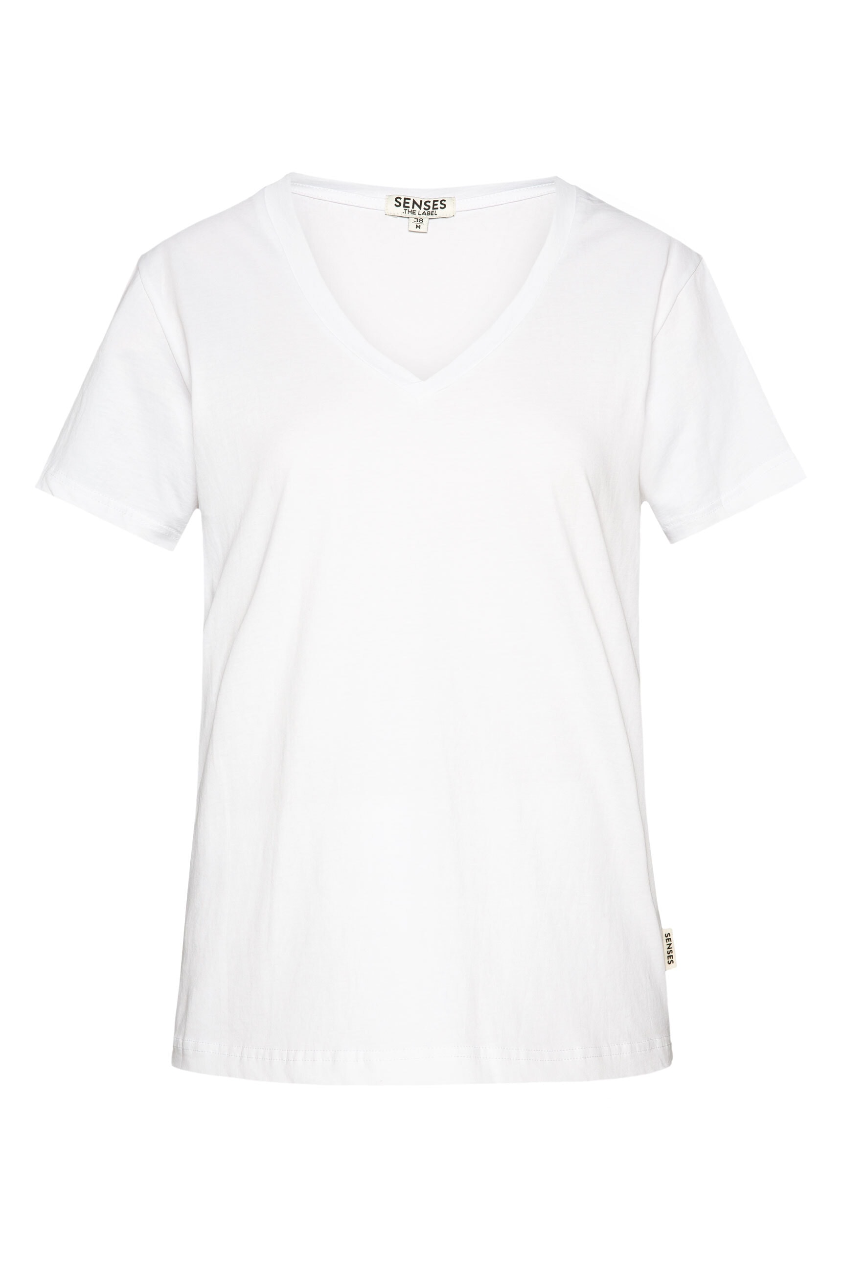 SENSES.THE LABEL V-Shirt, aus Baumwolle
