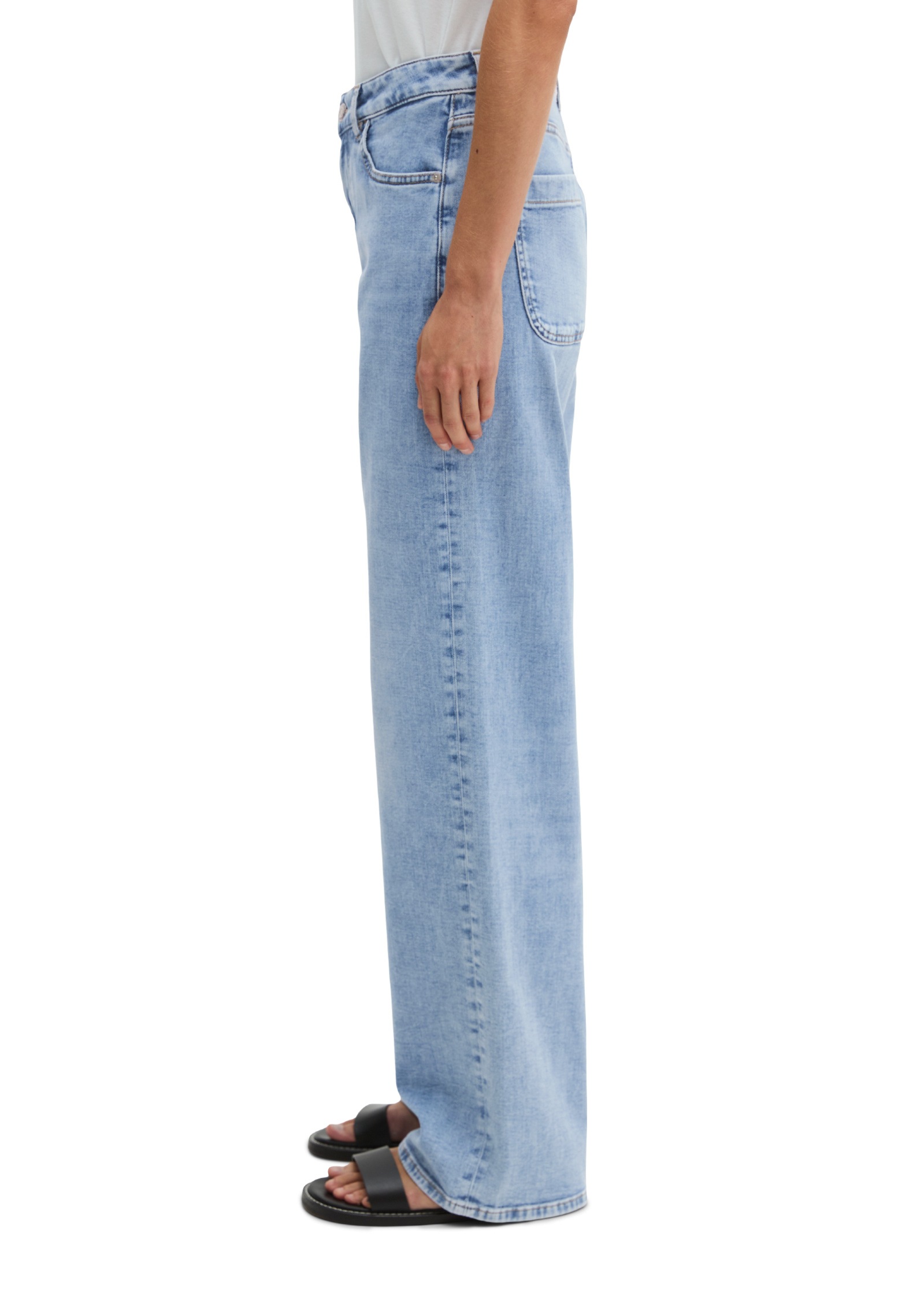 Marc O'Polo Weite Jeans »aus Cashmere Touch Denim«