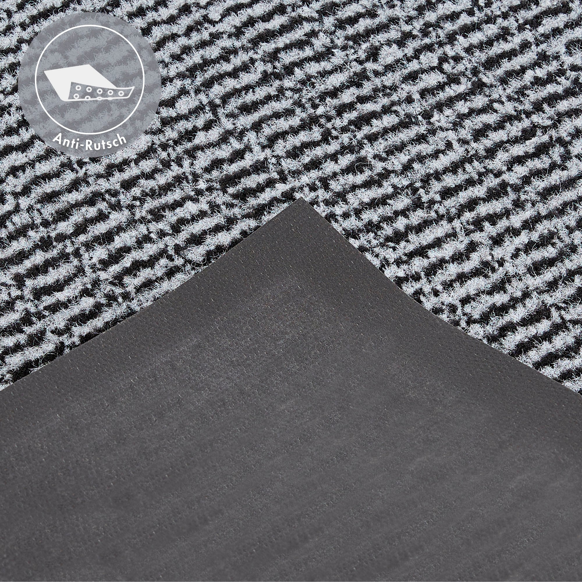 Andiamo Fußmatte »Easy, Made in Netherlands«, rechteckig, 5 mm Höhe, Schmutzfangmatte, rutschhemmend, Innen- und überdachten Außenbereich