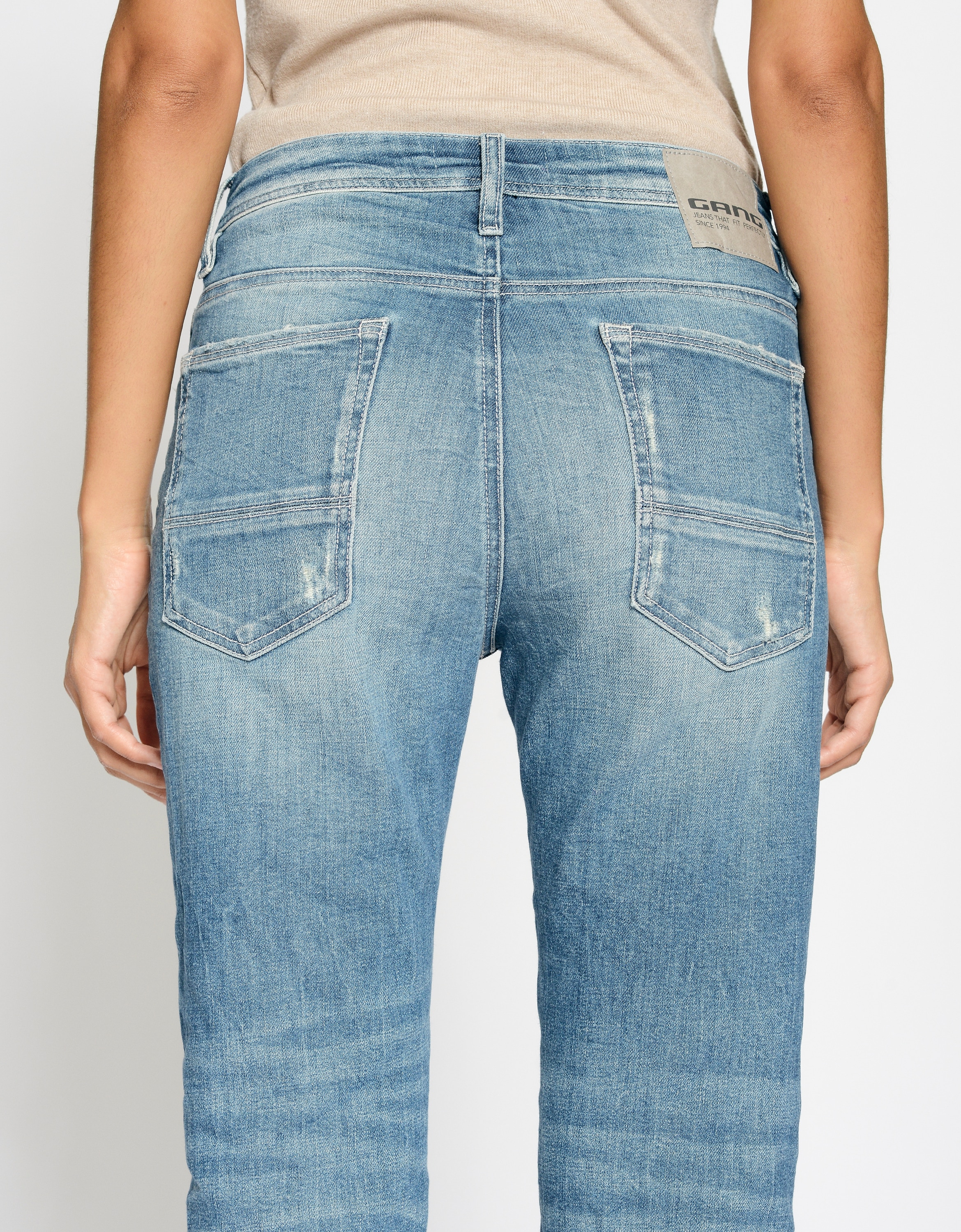 GANG Boyfriend-Jeans »GANG Jeans Boyfriend 94NICA CROPPED«