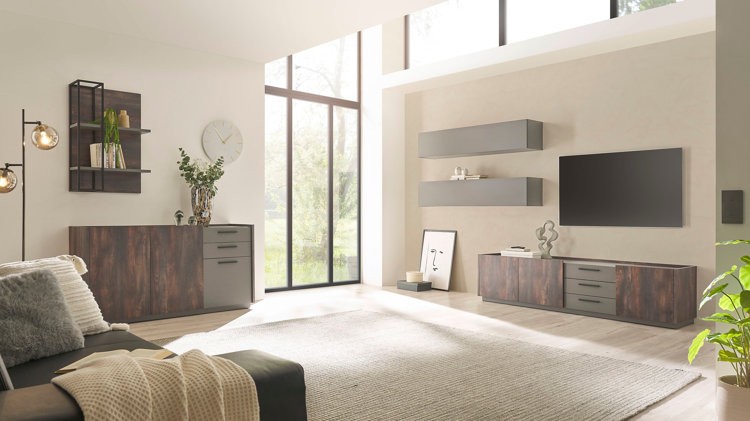 INOSIGN Schrank-Set »LARGO«, (Set, 3 St.), mit Soft-Close und Push to open-Funktion
