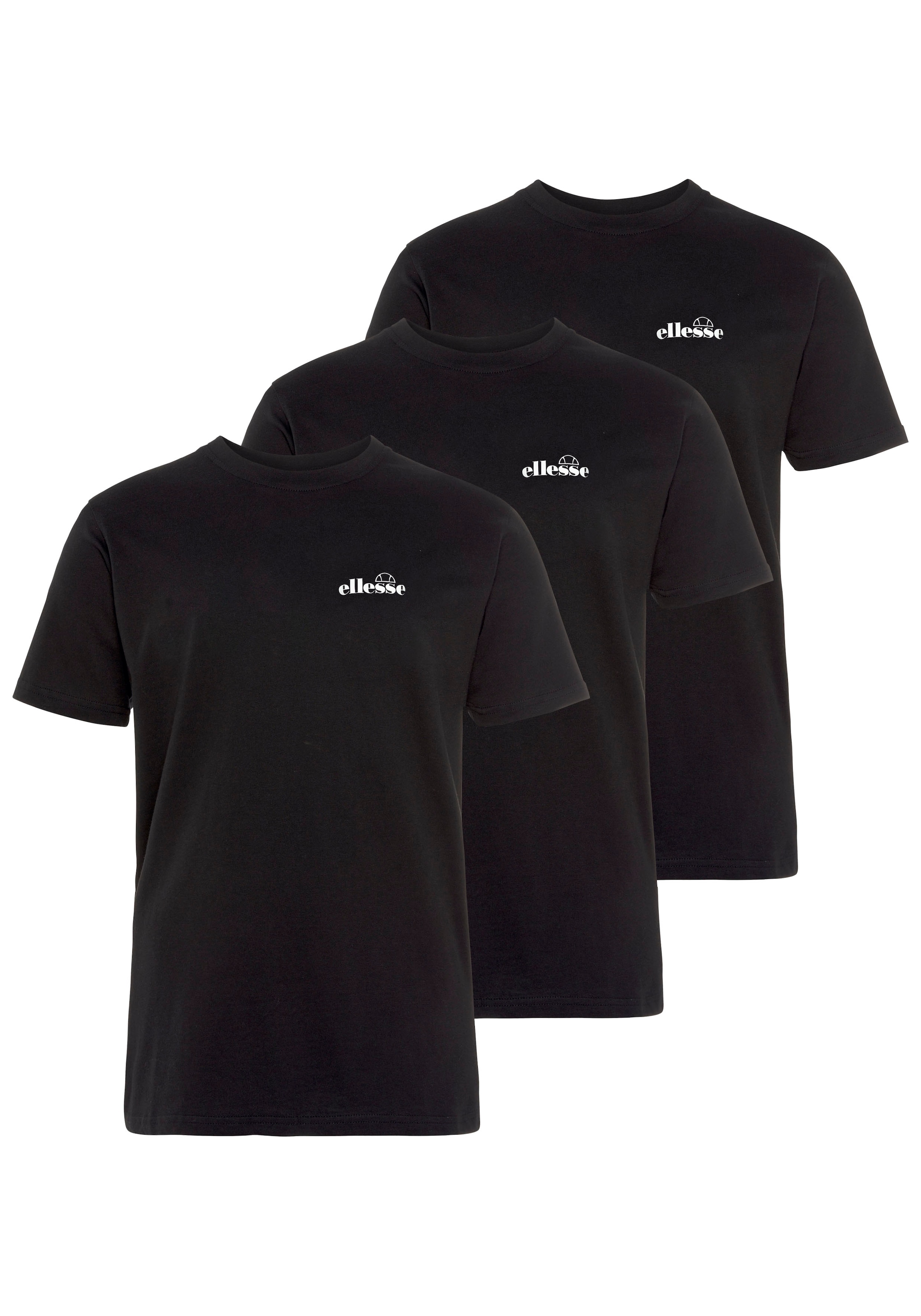 Ellesse T-Shirt "AZZINI TEE (3 PACK)" Packung, 3 Stk. günstig online kaufen