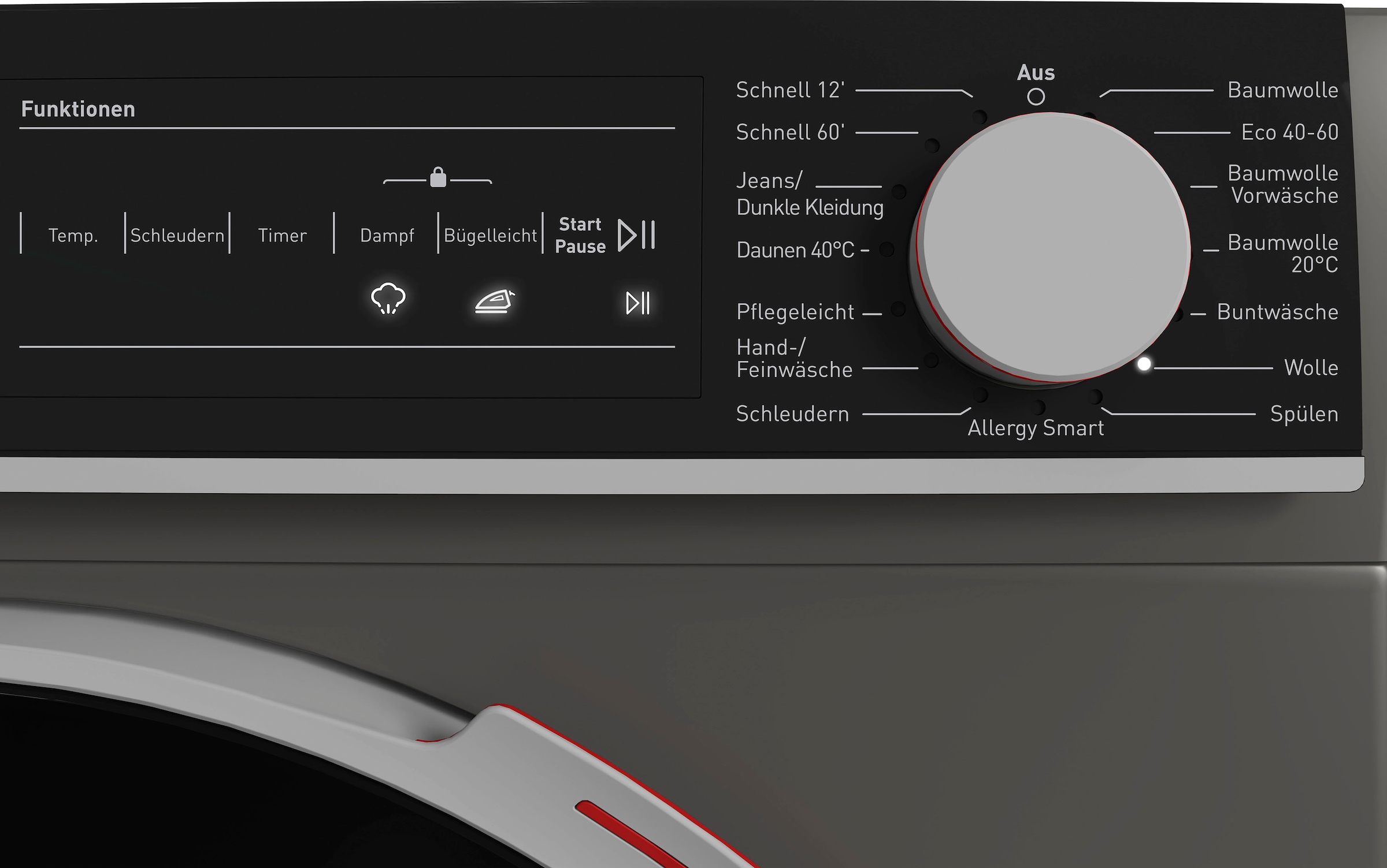 Sharp Waschmaschine »ES-NFH914CADA-DE«, 9 kg, 1400 U/min