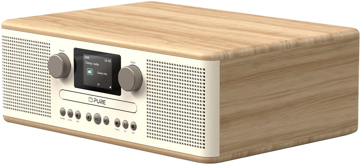 Pure Digitalradio (DAB+) »Classic C-D6«, (Bluetooth Digitalradio (DAB+)-FM-Transmitter-UKW mit RDS 30 W)