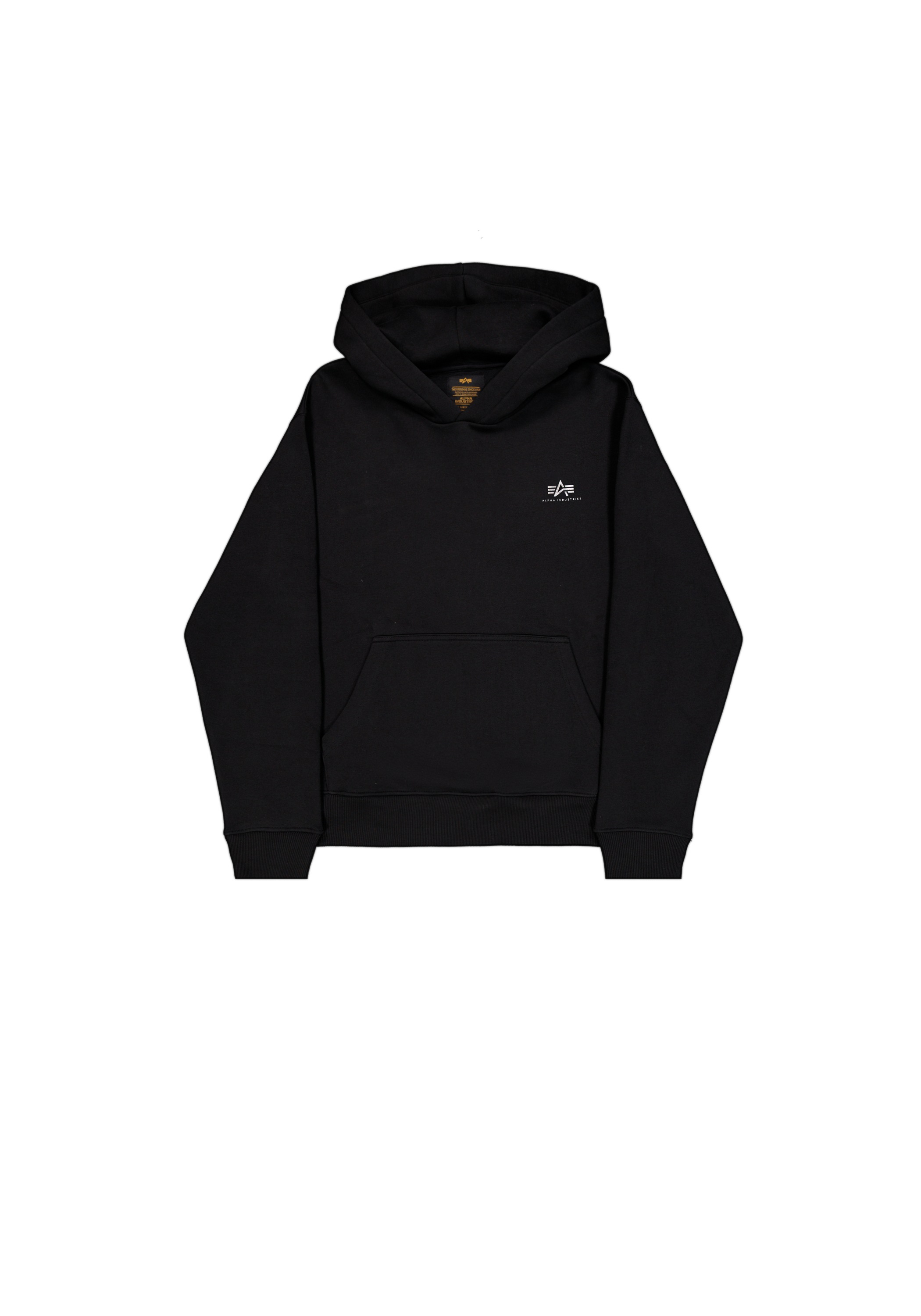 Alpha Industries Sweat à Capuche Basic Tpu Sl Black / Chrome XL Homme
