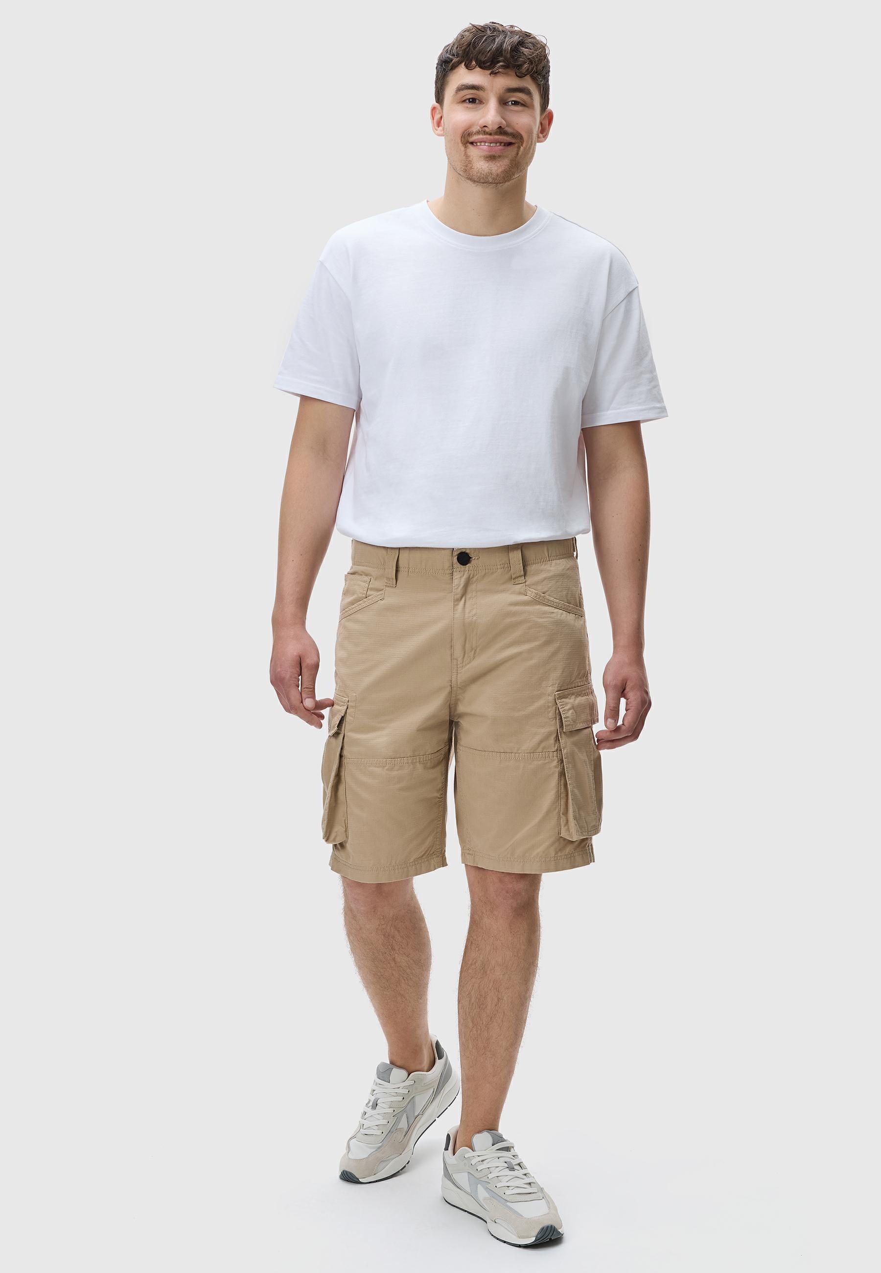 Ragwear Shorts »Merly«, (1 tlg.), Kurze Herren Cargo-Hose mit großen Taschen