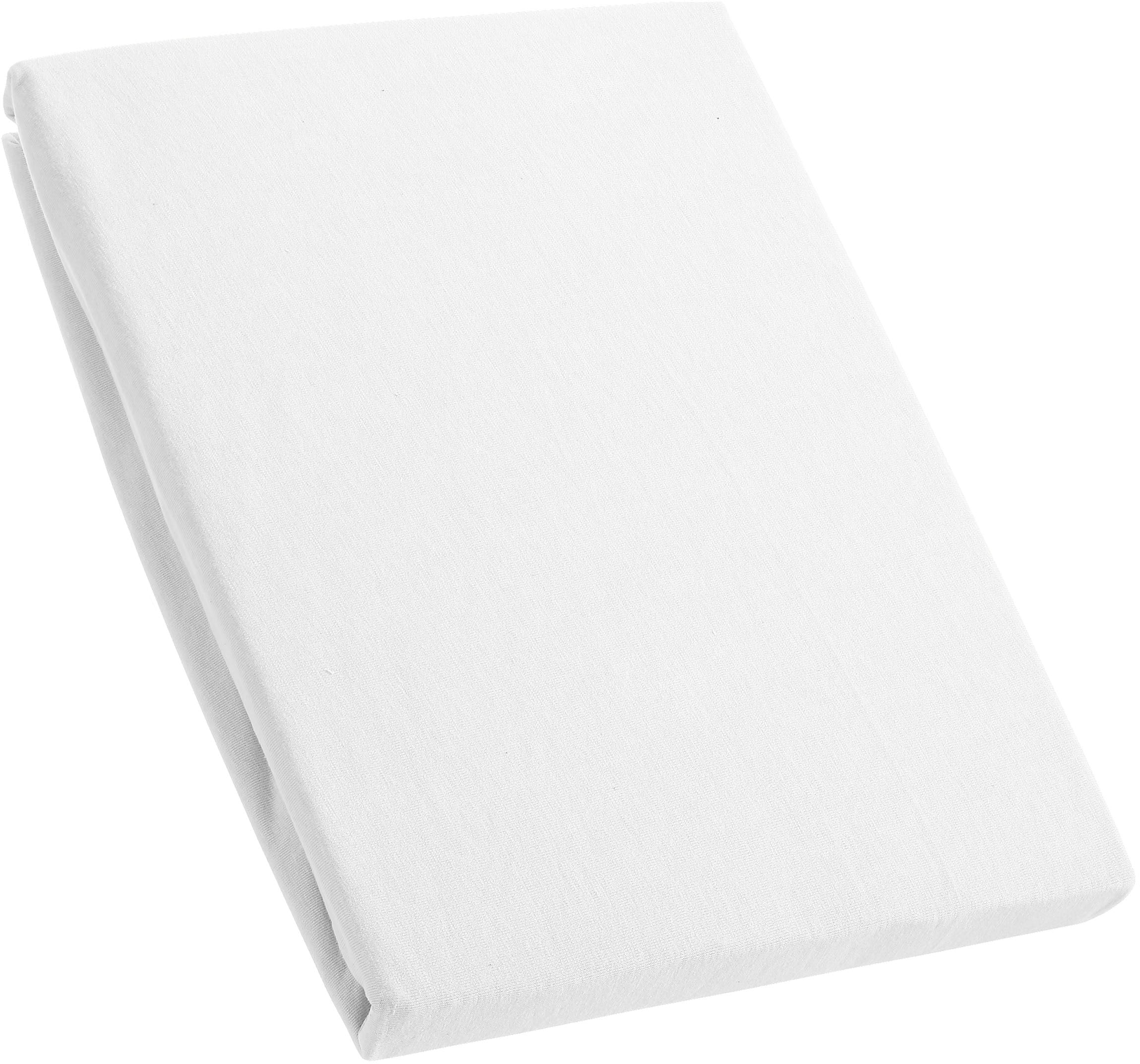 KUM Spannbettlaken "Premium Jersey Spannbetttuch" bis ca. 30 cm Matratzenhöhe
